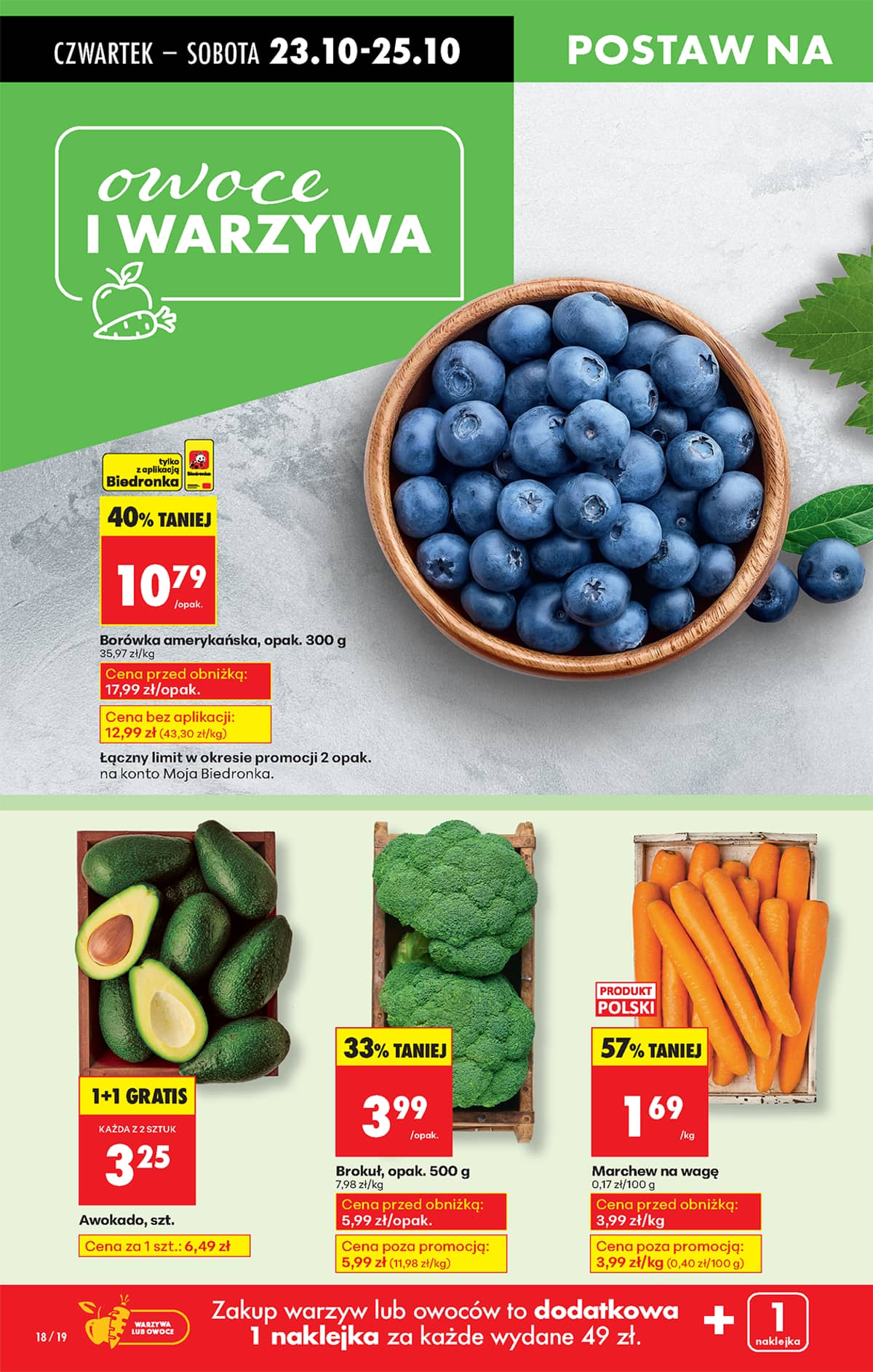 Biedronka - Biedronki niskie ceny P oferta od 23.10 24 puslapis