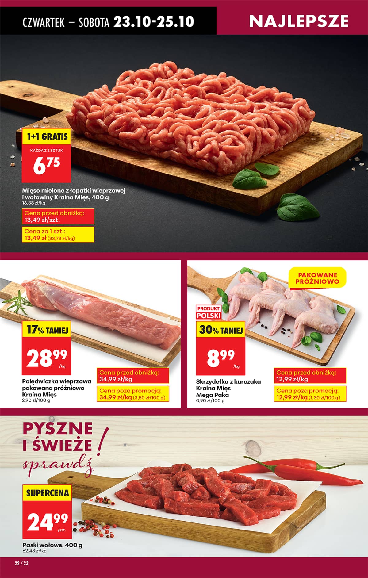 Biedronka - Biedronki niskie ceny P oferta od 23.10 30 puslapis