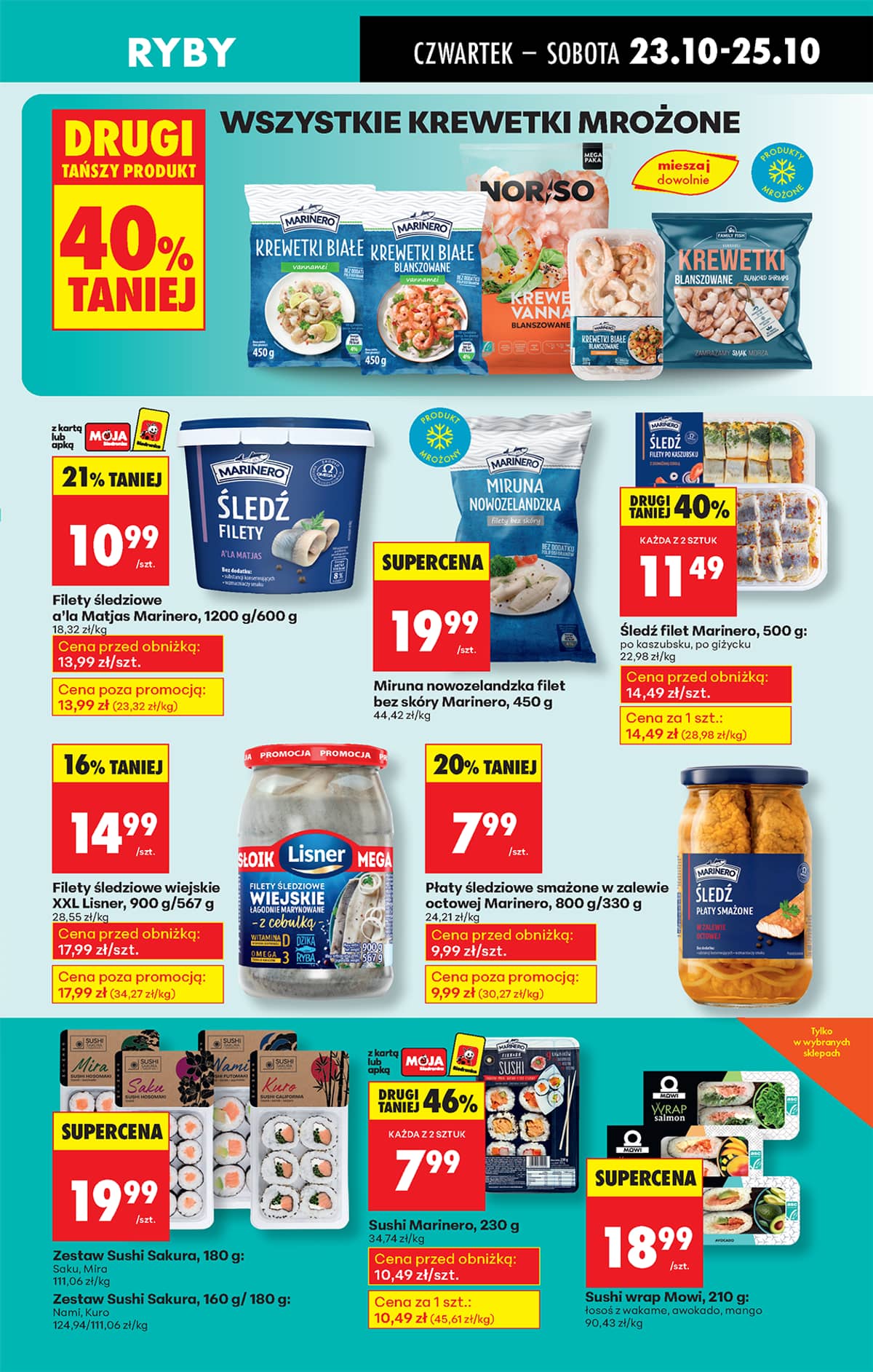 Biedronka - Biedronki niskie ceny P oferta od 23.10 39 puslapis