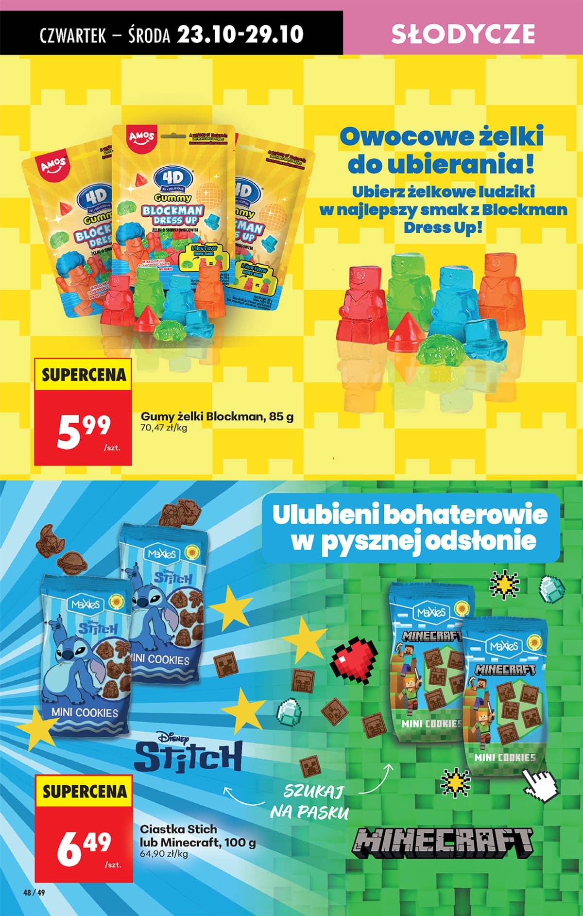 Biedronka - Biedronki niskie ceny P oferta od 23.10 62 puslapis