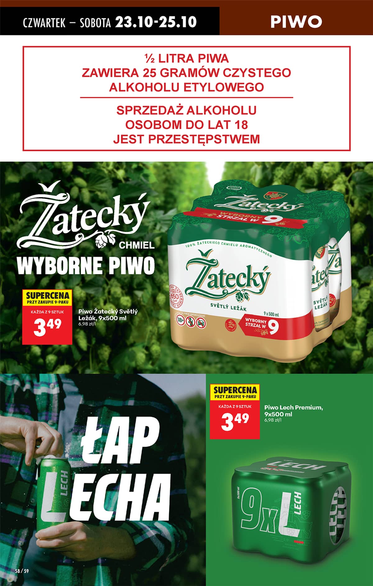Biedronka - Biedronki niskie ceny P oferta od 23.10 78 puslapis