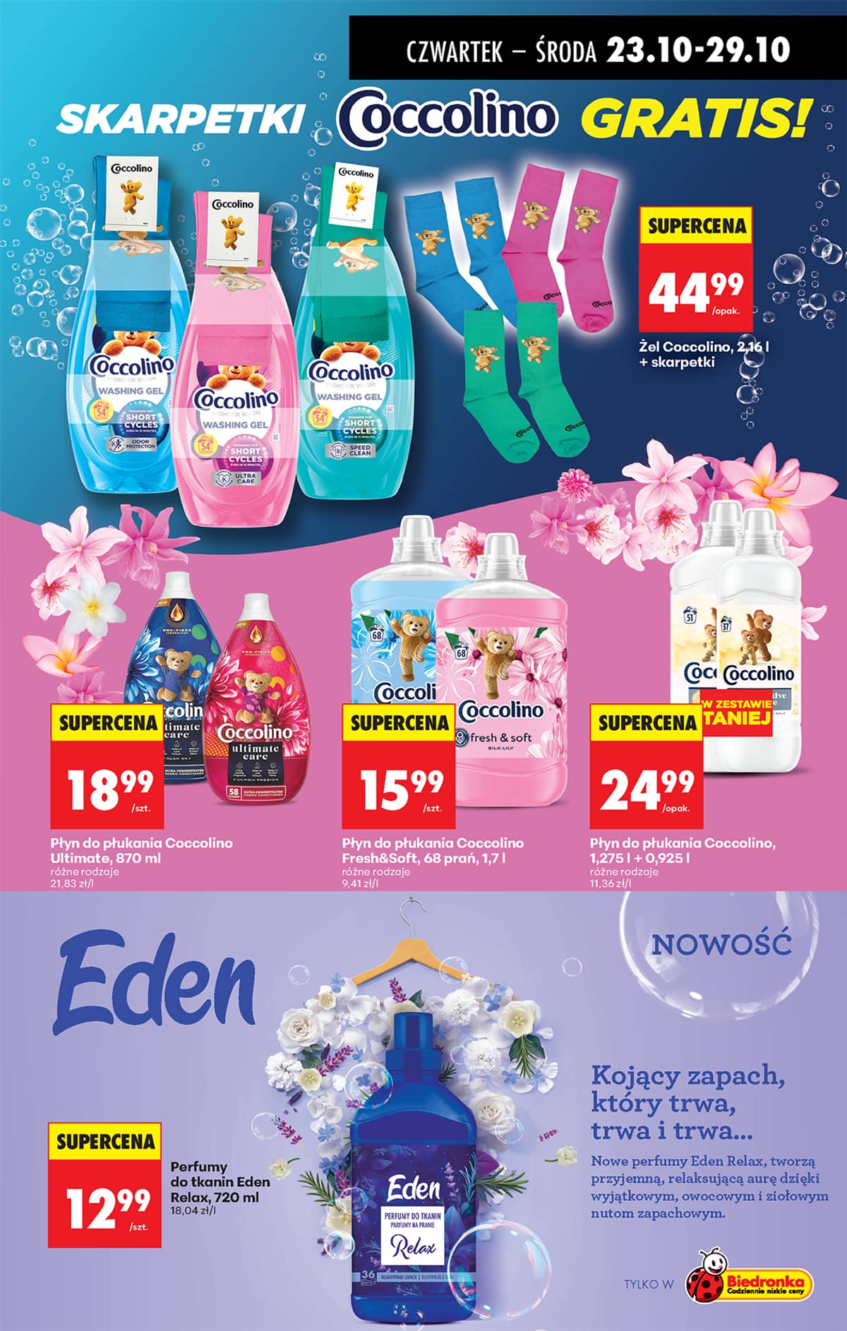 Biedronka - Biedronki niskie ceny P oferta od 23.10 81 puslapis