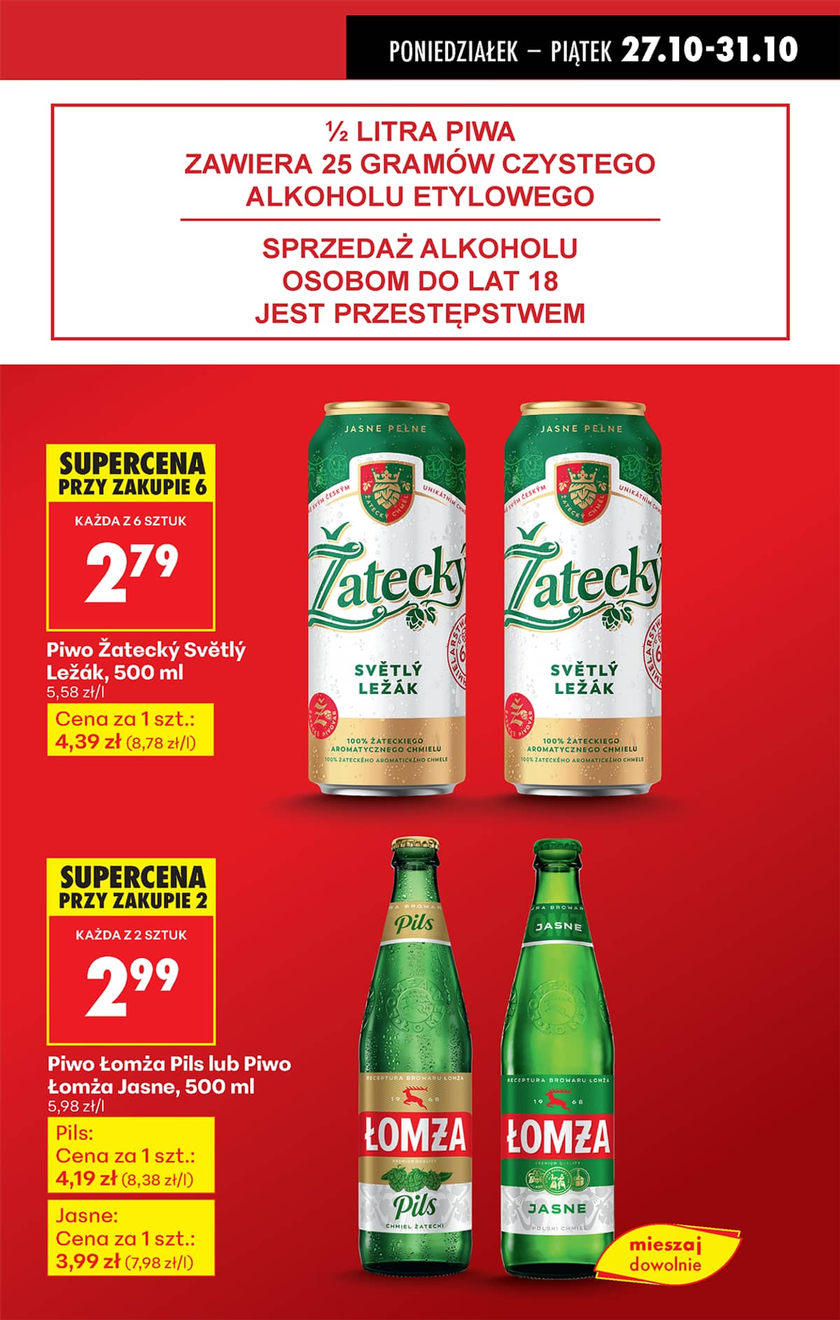 Biedronka - Biedronki niskie ceny P oferta od 27.10 13 puslapis