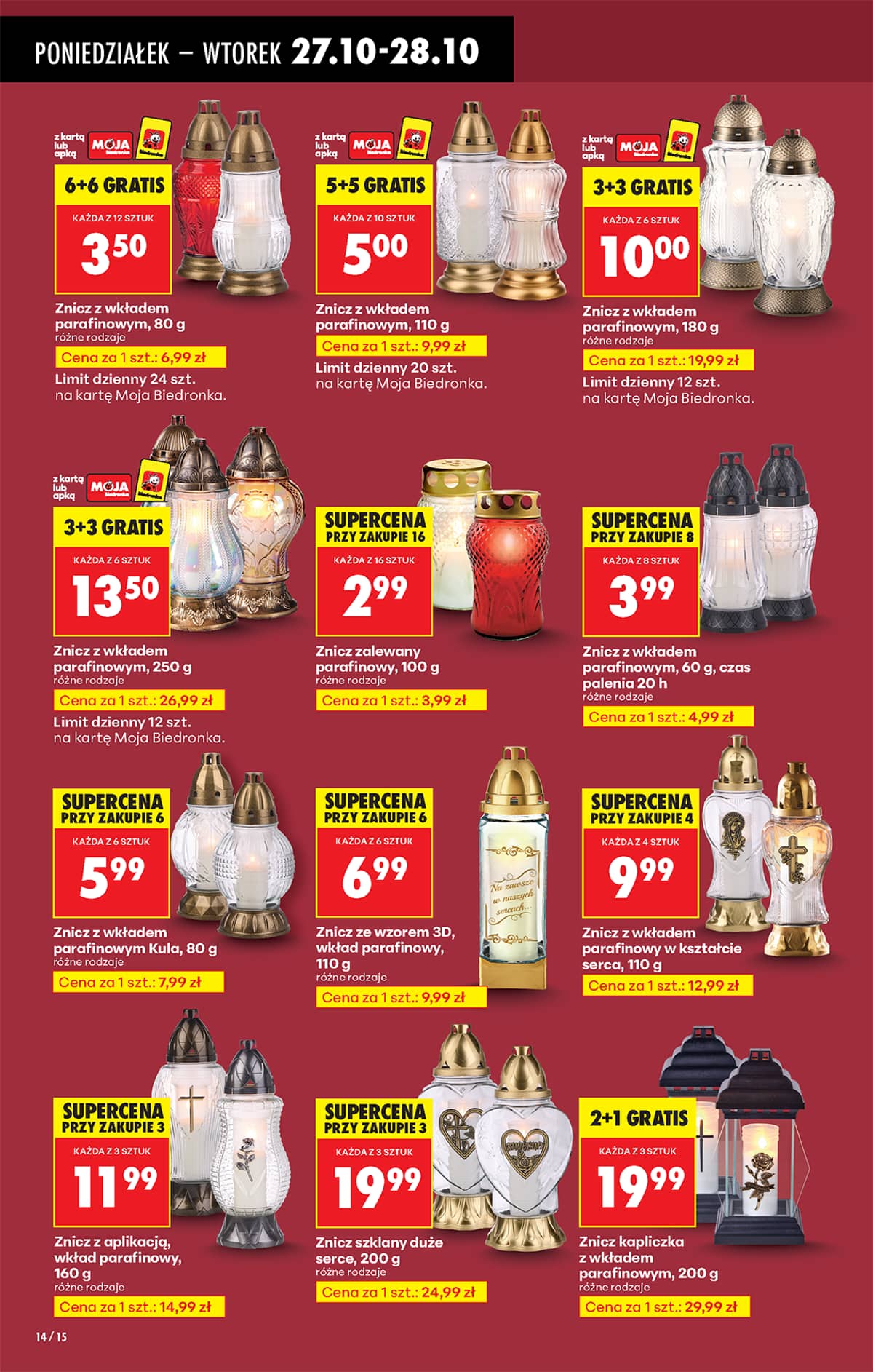 Biedronka - Biedronki niskie ceny P oferta od 27.10 16 puslapis