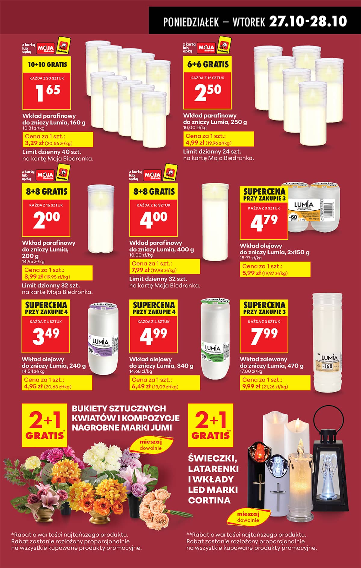 Biedronka - Biedronki niskie ceny P oferta od 27.10 17 puslapis