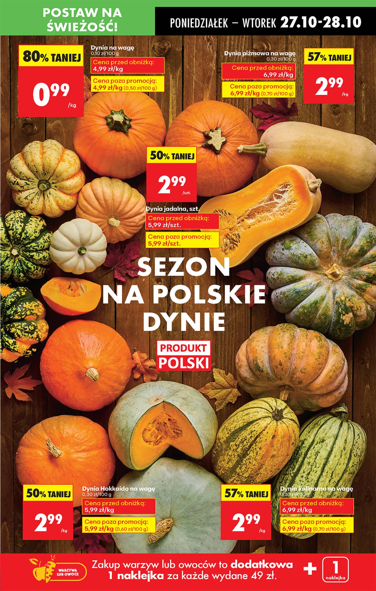 Biedronka - Biedronki niskie ceny P oferta od 27.10 19 puslapis