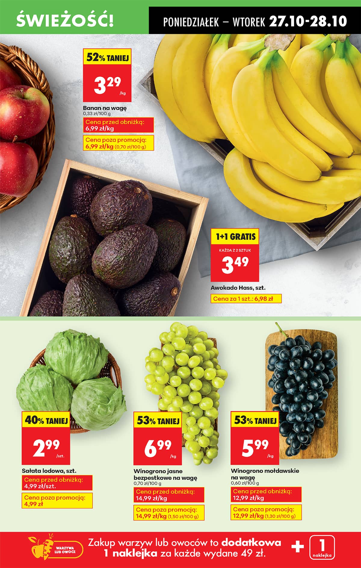 Biedronka - Biedronki niskie ceny P oferta od 27.10 21 puslapis