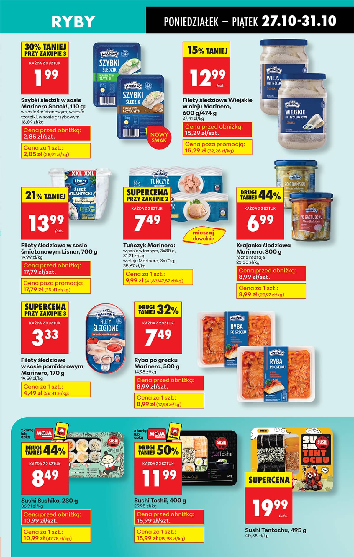 Biedronka - Biedronki niskie ceny P oferta od 27.10 31 puslapis
