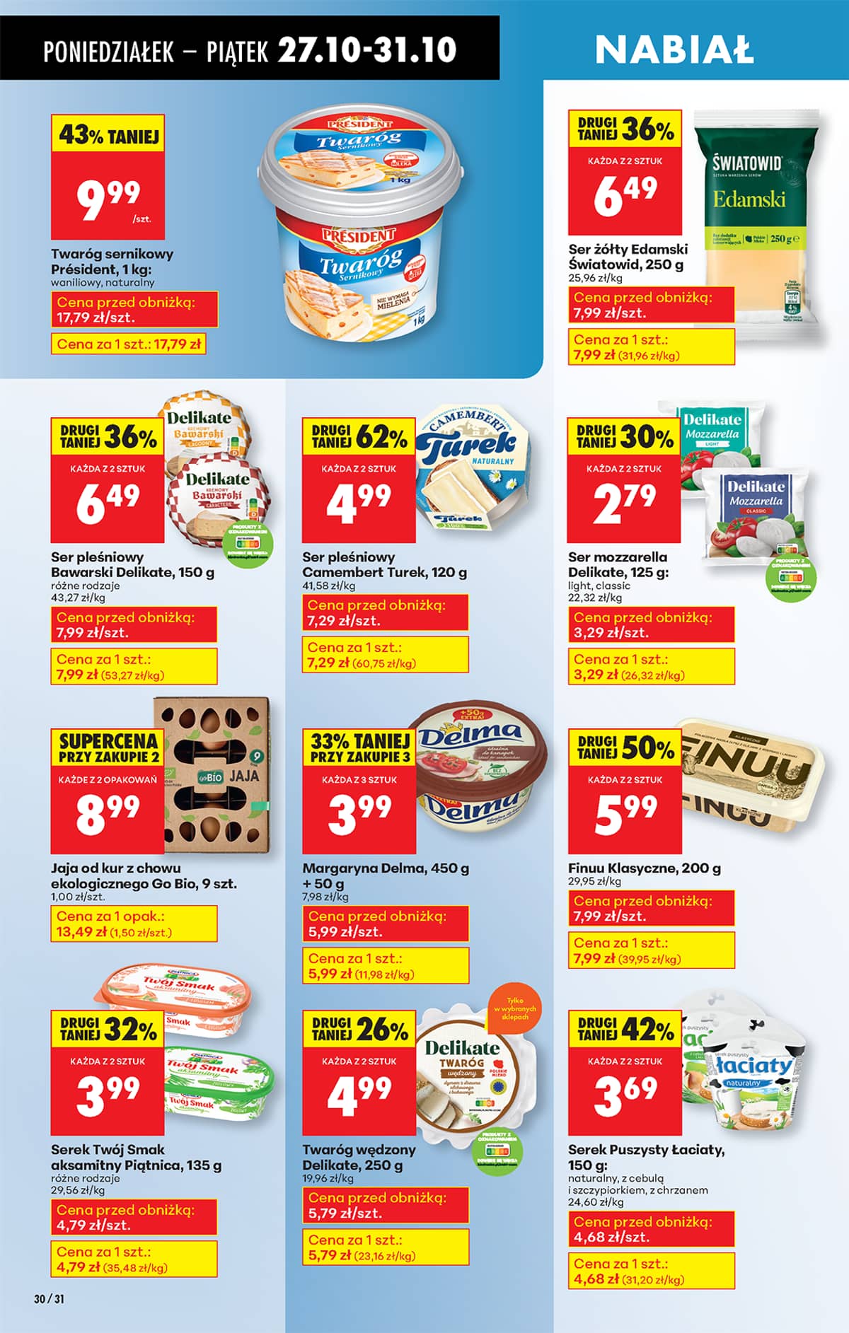 Biedronka - Biedronki niskie ceny P oferta od 27.10 36 puslapis