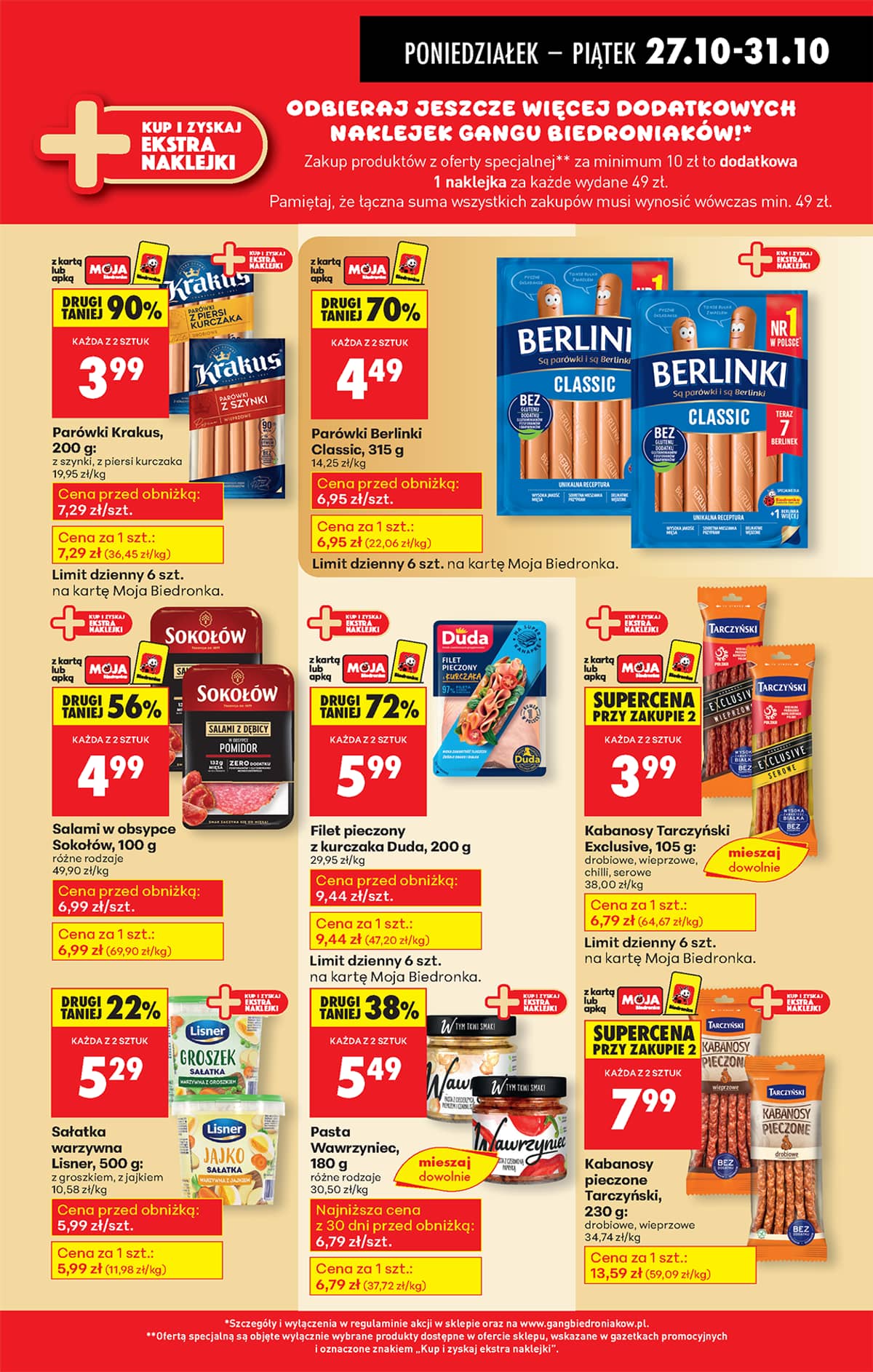 Biedronka - Biedronki niskie ceny P oferta od 27.10 45 puslapis