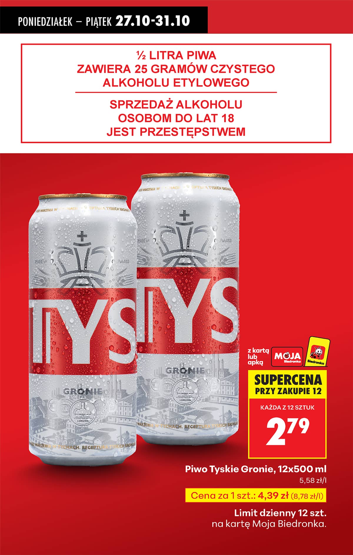 Biedronka - Biedronki niskie ceny P oferta od 27.10 5 puslapis