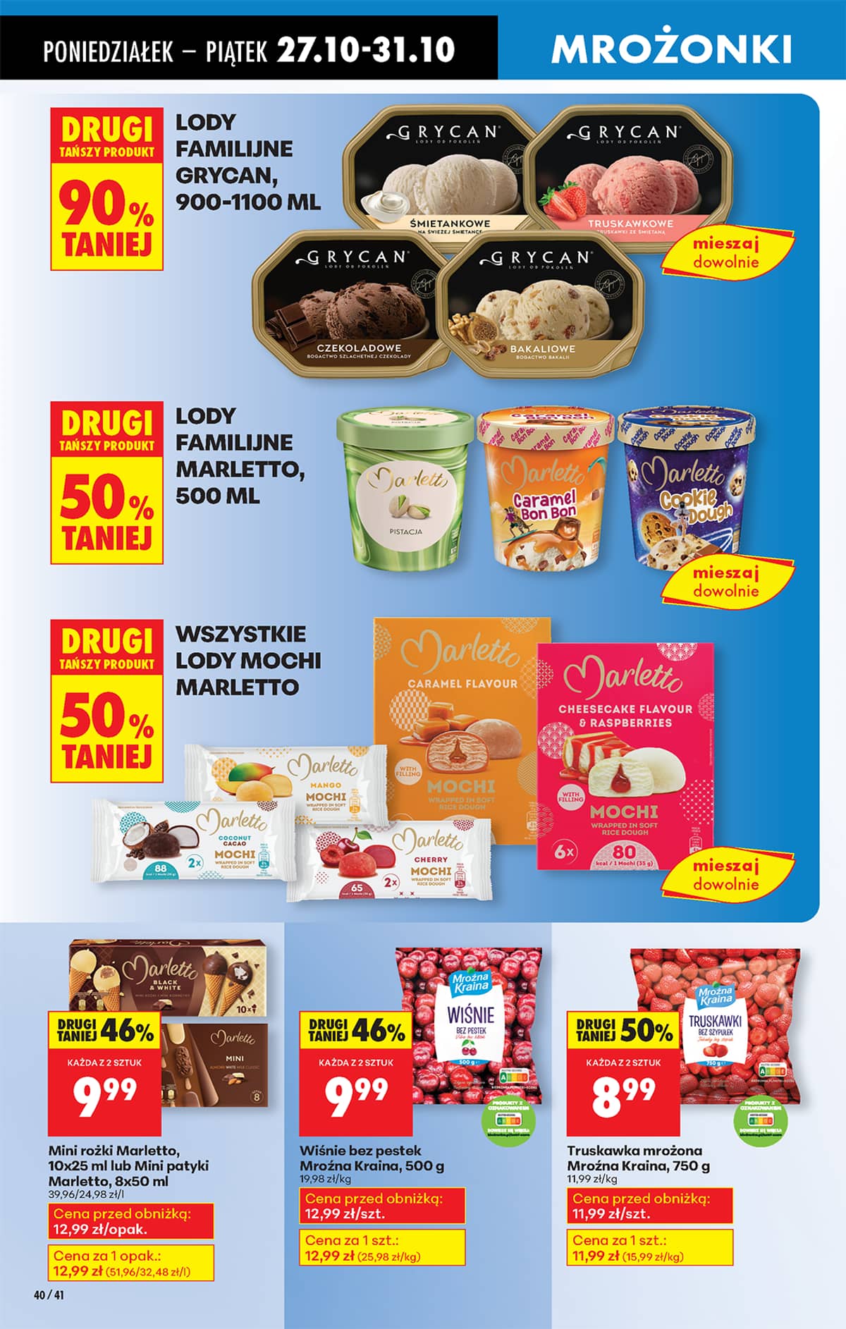 Biedronka - Biedronki niskie ceny P oferta od 27.10 50 puslapis