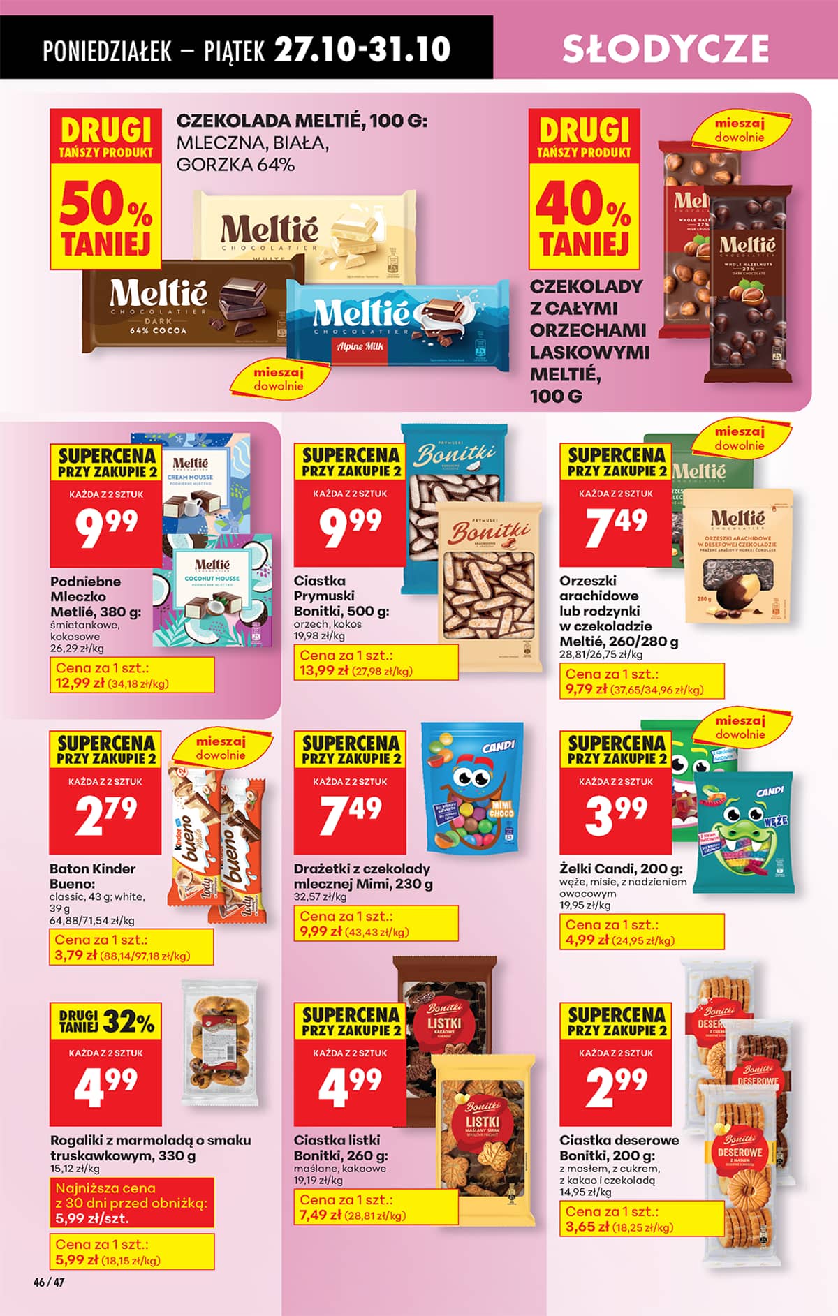 Biedronka - Biedronki niskie ceny P oferta od 27.10 58 puslapis