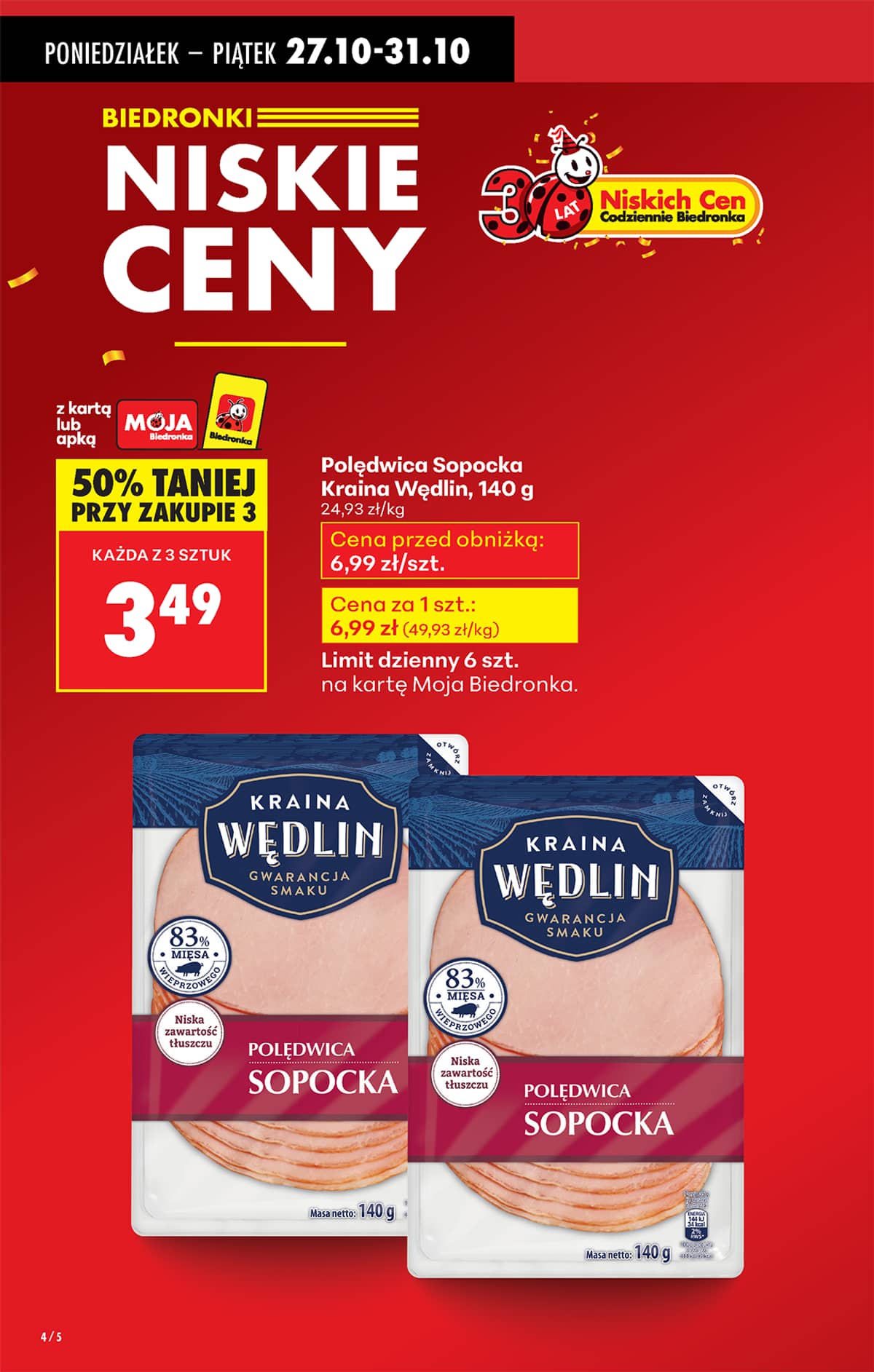 Biedronka - Biedronki niskie ceny P oferta od 27.10 6 puslapis