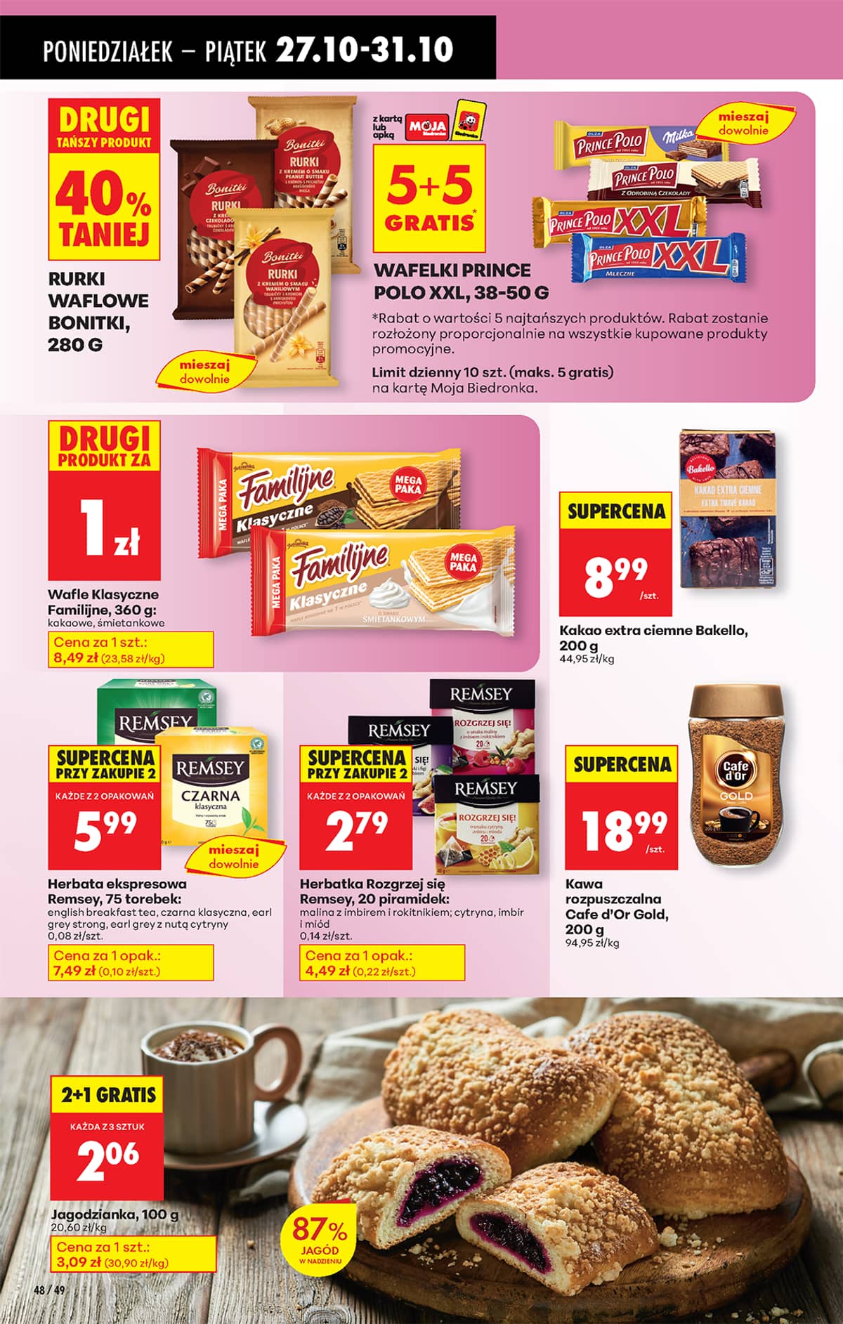 Biedronka - Biedronki niskie ceny P oferta od 27.10 66 puslapis