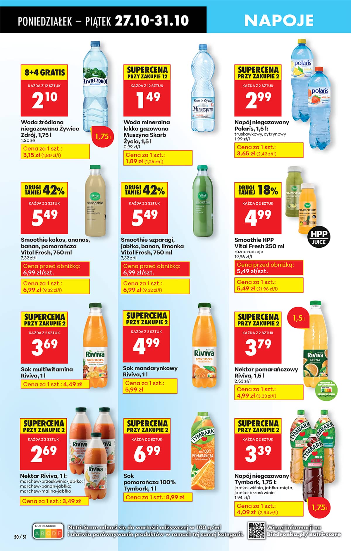 Biedronka - Biedronki niskie ceny P oferta od 27.10 68 puslapis