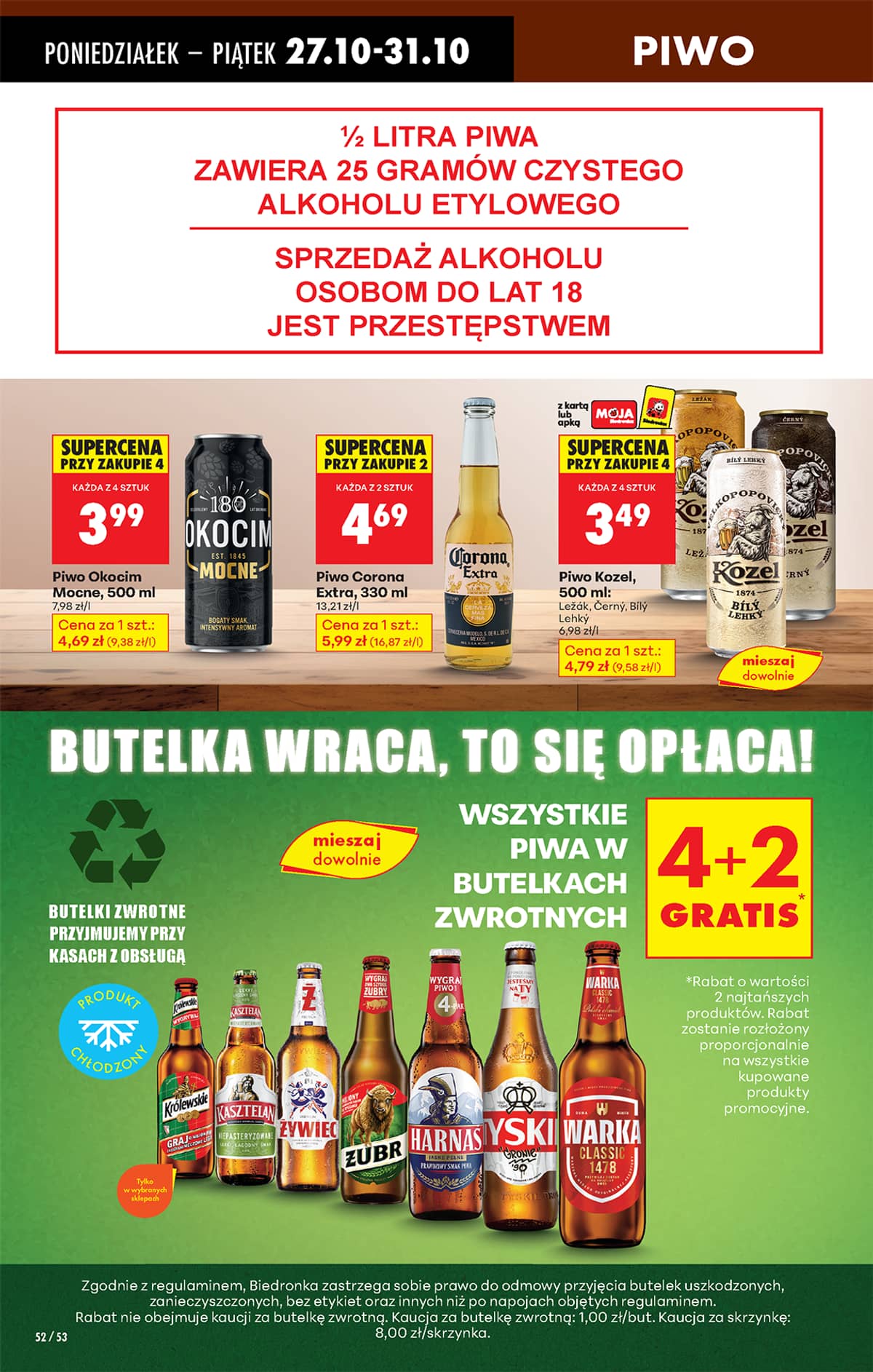 Biedronka - Biedronki niskie ceny P oferta od 27.10 70 puslapis