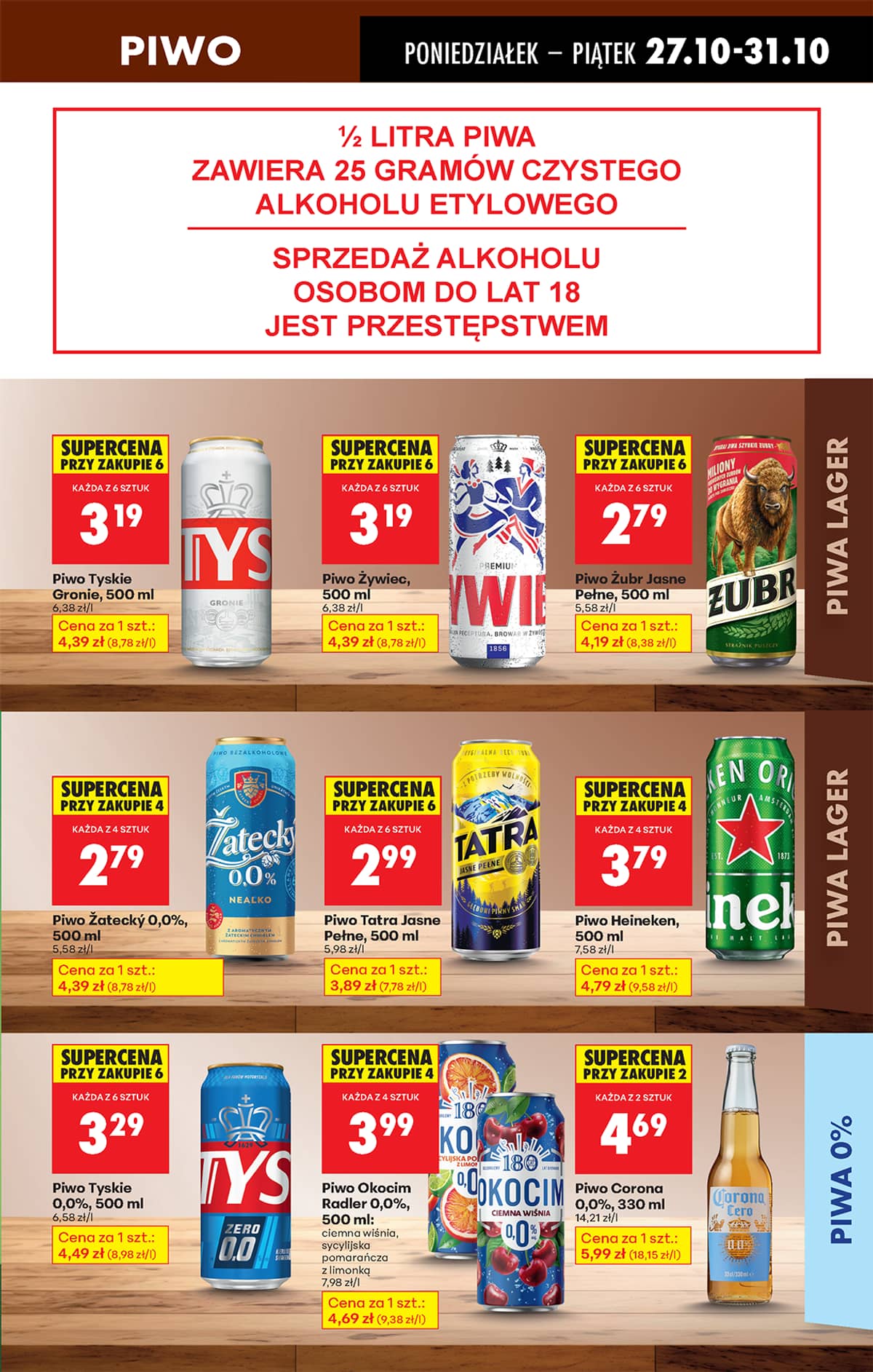 Biedronka - Biedronki niskie ceny P oferta od 27.10 71 puslapis