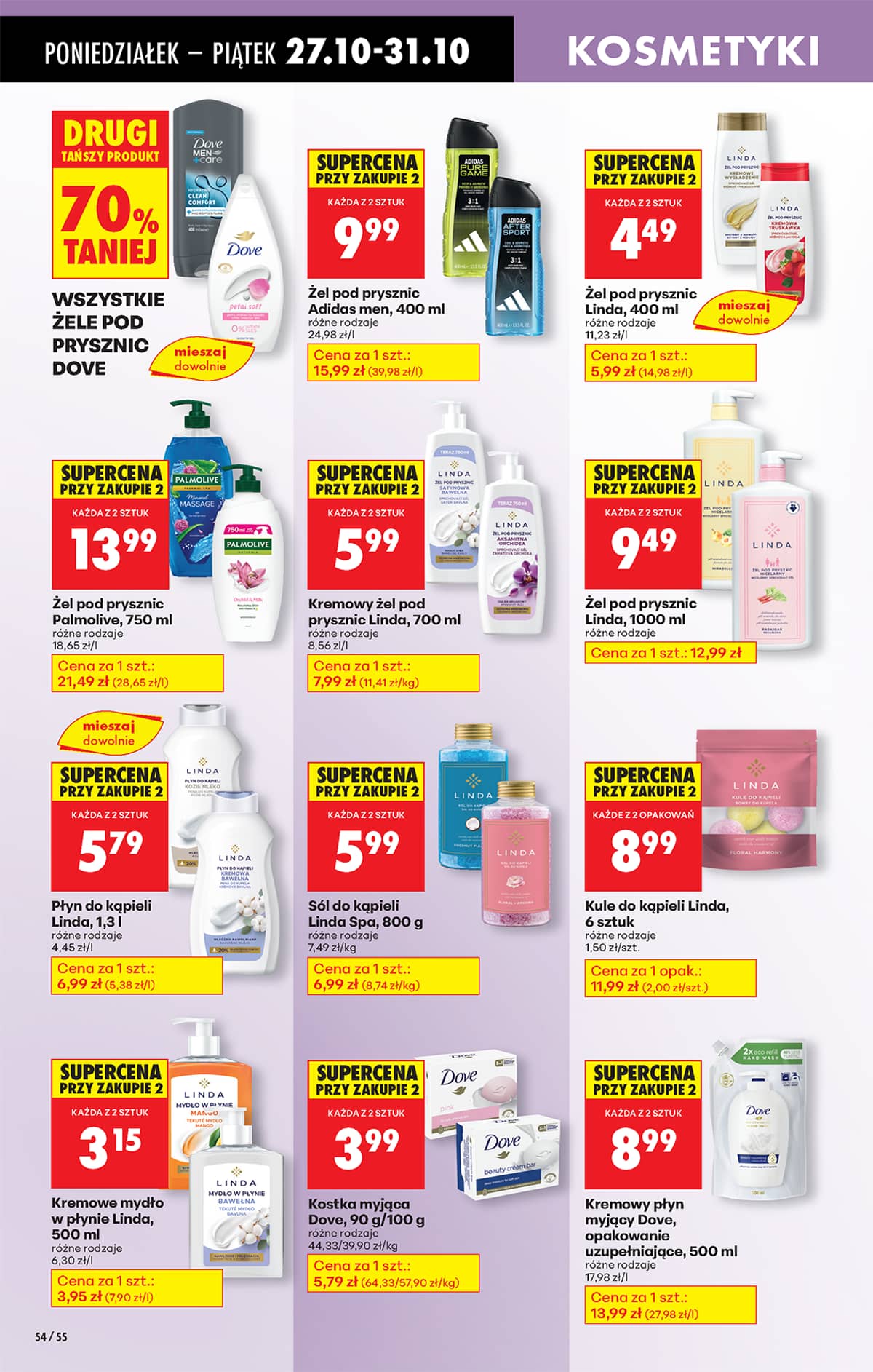 Biedronka - Biedronki niskie ceny P oferta od 27.10 72 puslapis