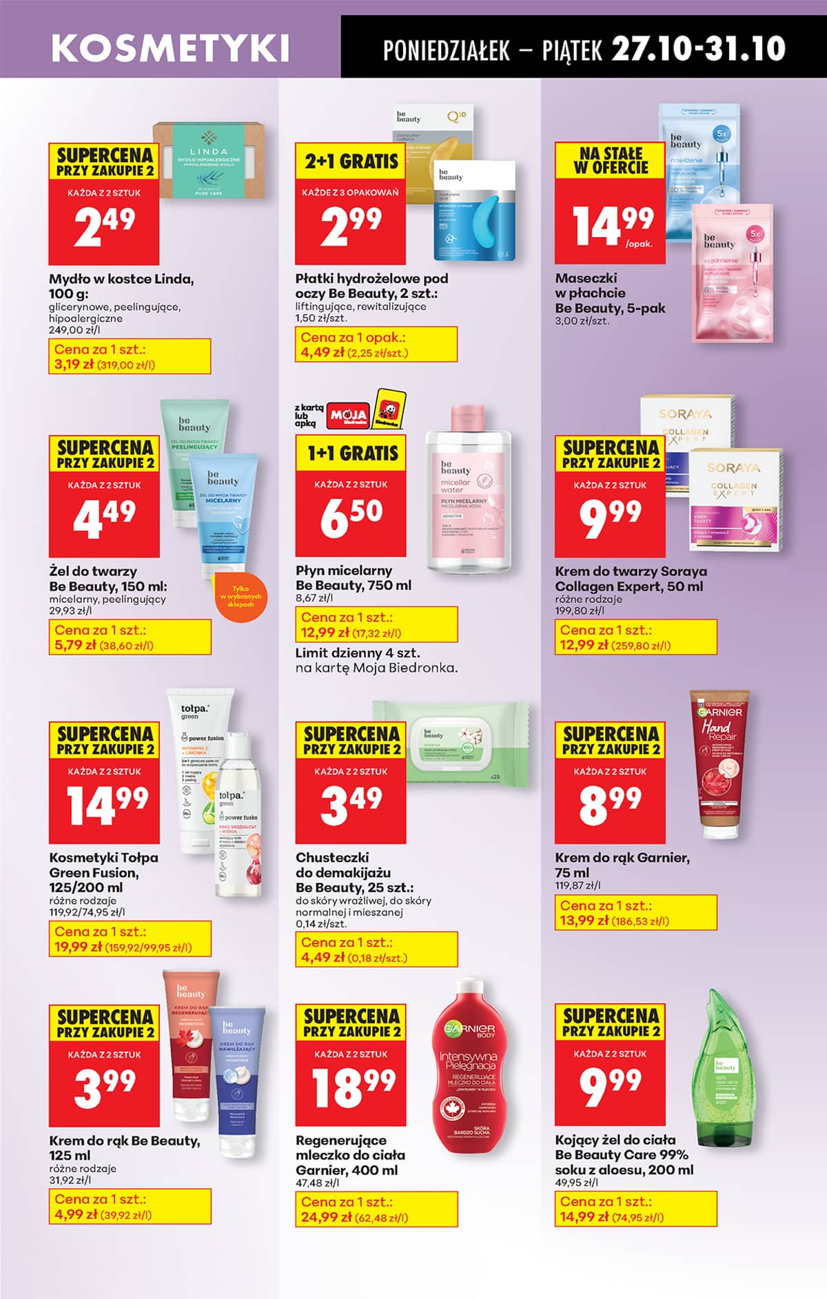 Biedronka - Biedronki niskie ceny P oferta od 27.10 73 puslapis