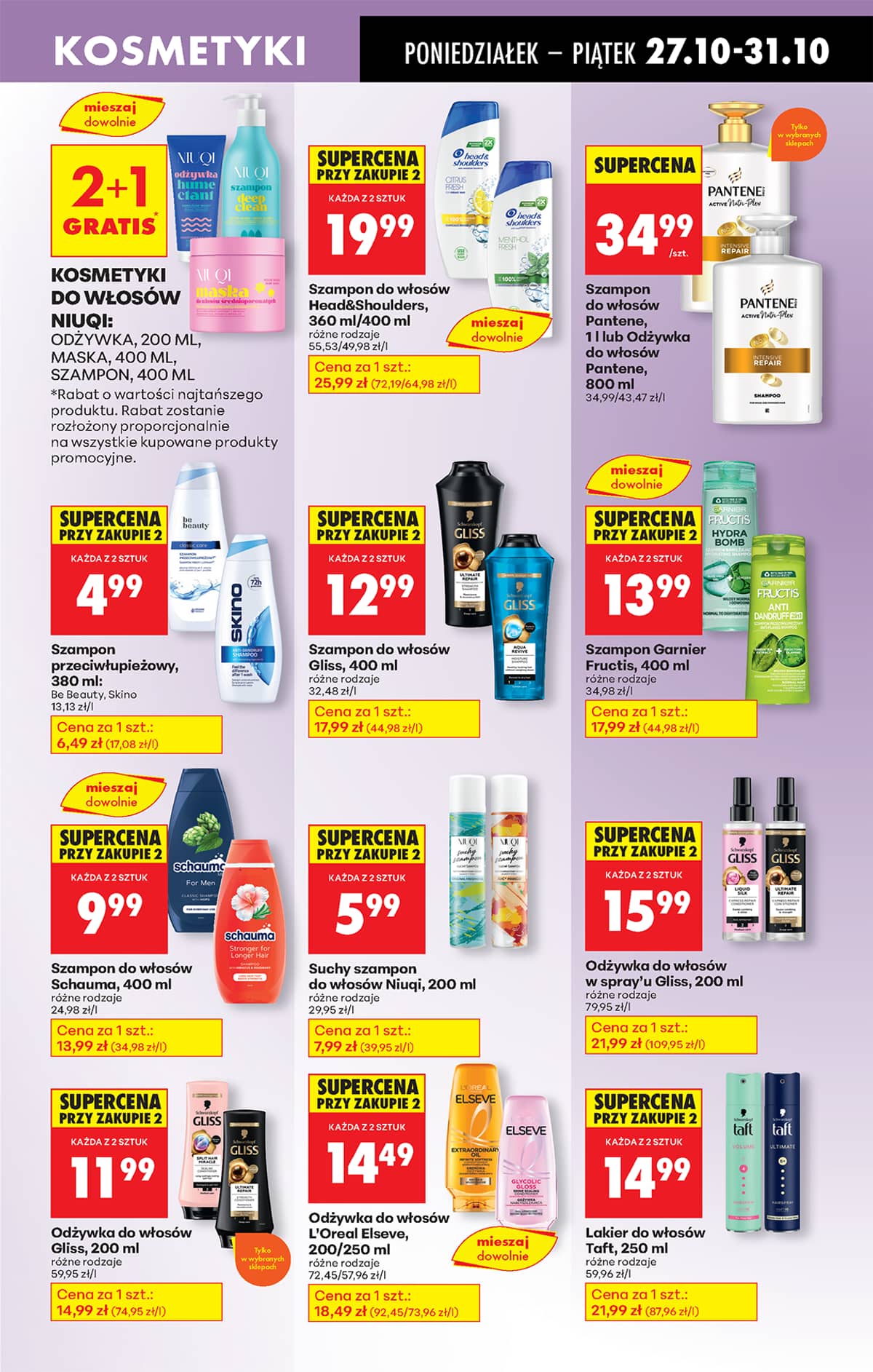 Biedronka - Biedronki niskie ceny P oferta od 27.10 75 puslapis
