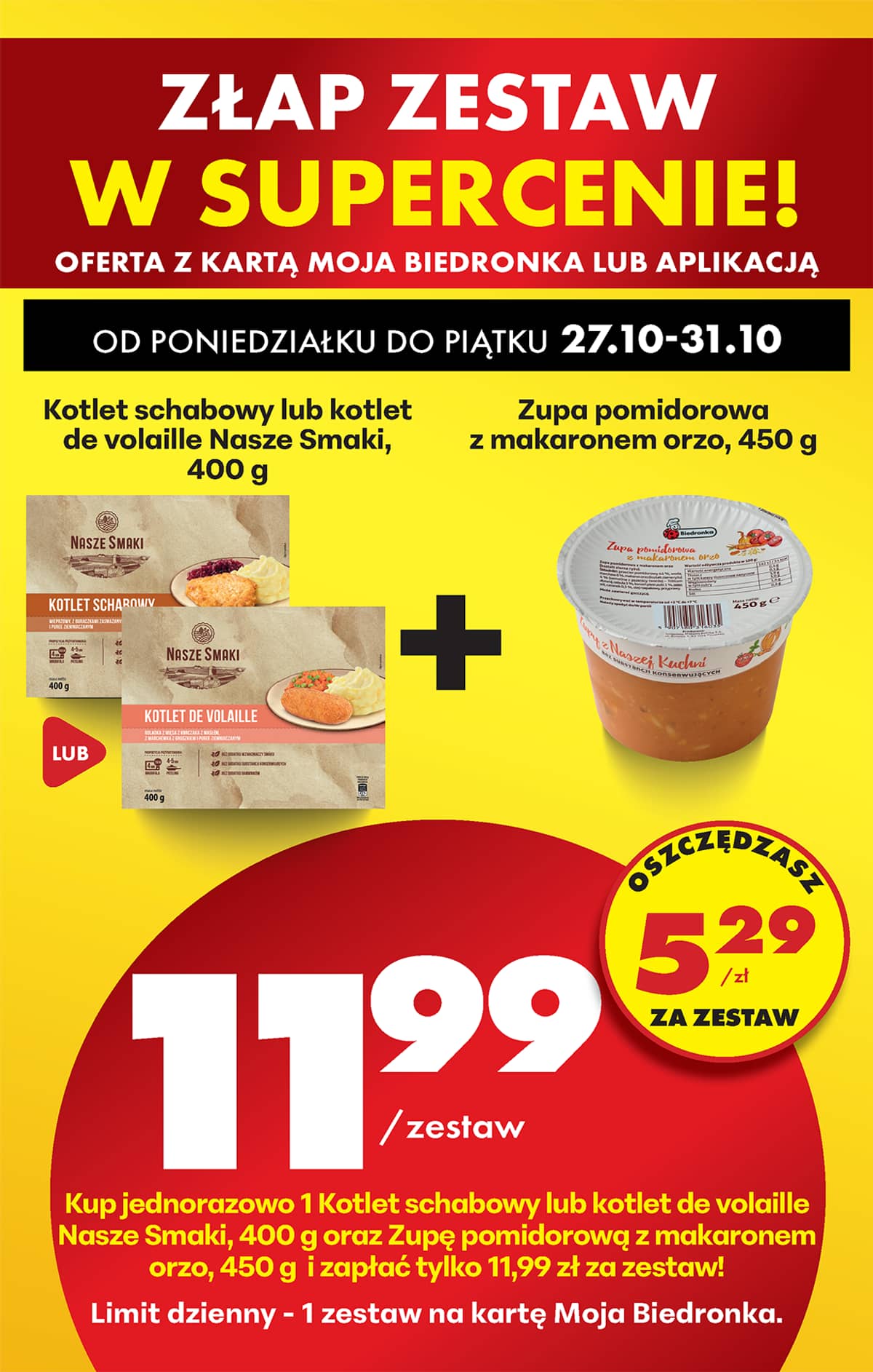 Biedronka - Biedronki niskie ceny P oferta od 27.10 87 puslapis