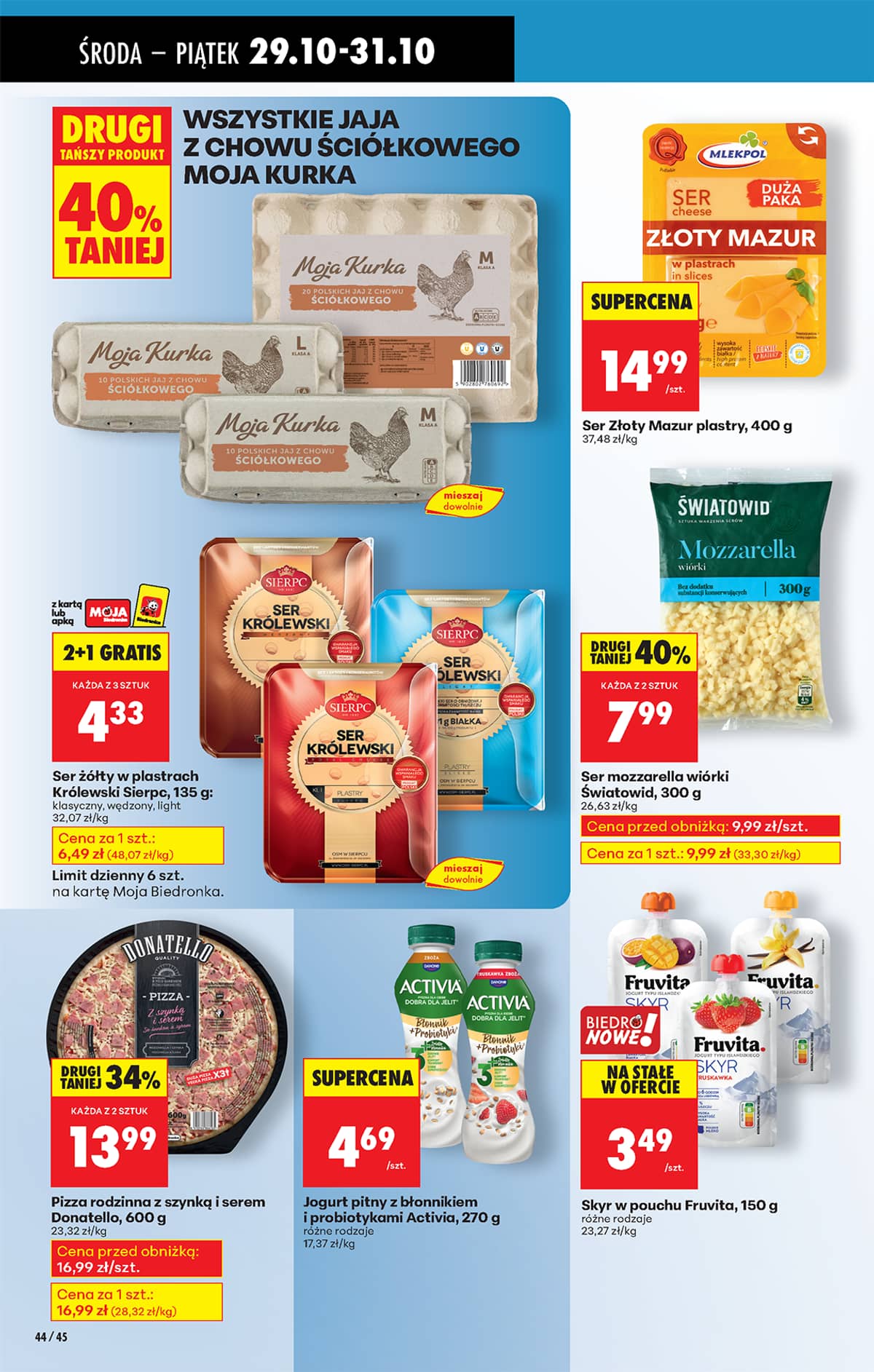 Biedronka - Biedronki niskie ceny P oferta od 29.10 54 puslapis