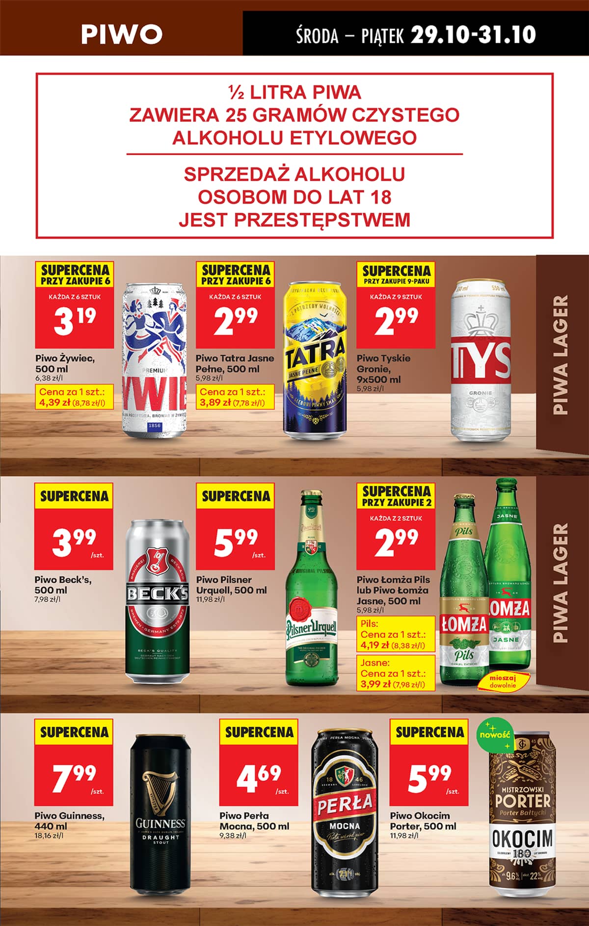 Biedronka - Biedronki niskie ceny P oferta od 29.10 71 puslapis