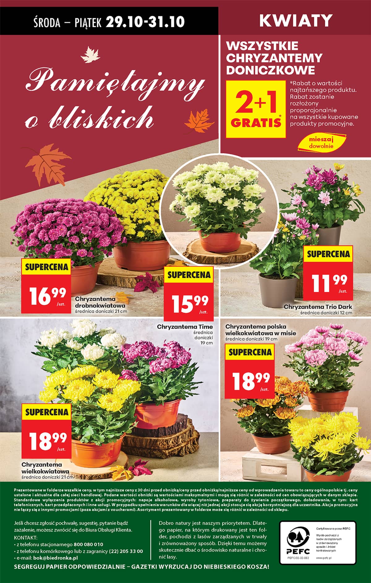 Biedronka - Biedronki niskie ceny P oferta od 29.10 81 puslapis