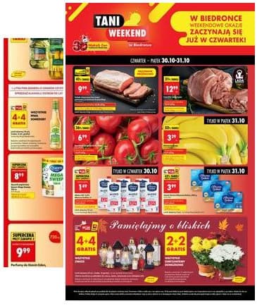 Biedronka - Tani weekend - 30-31.10 2025-10-30 – 2025-10-31