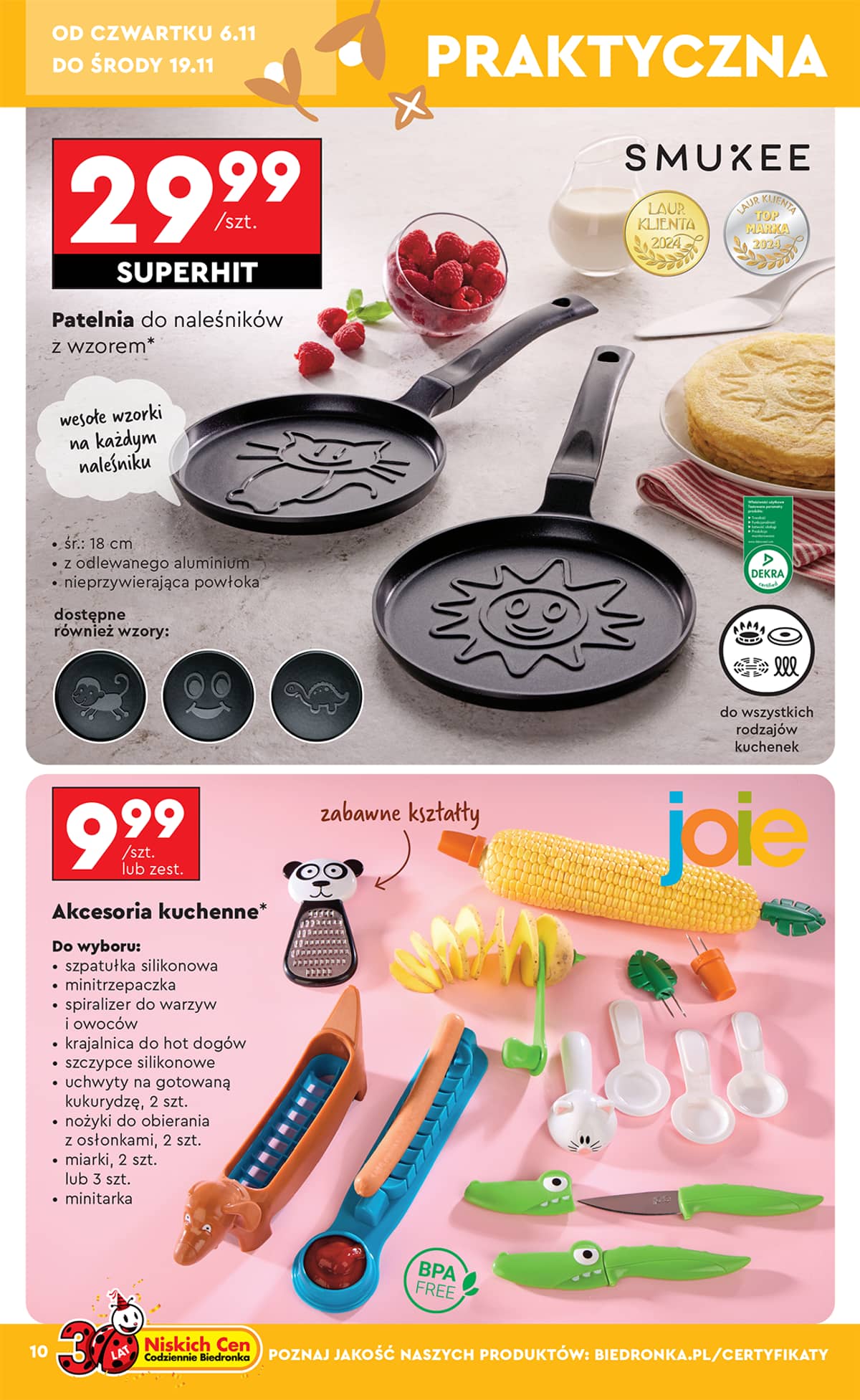 Biedronka - Hity i inspiracje - od 3.11 10 puslapis