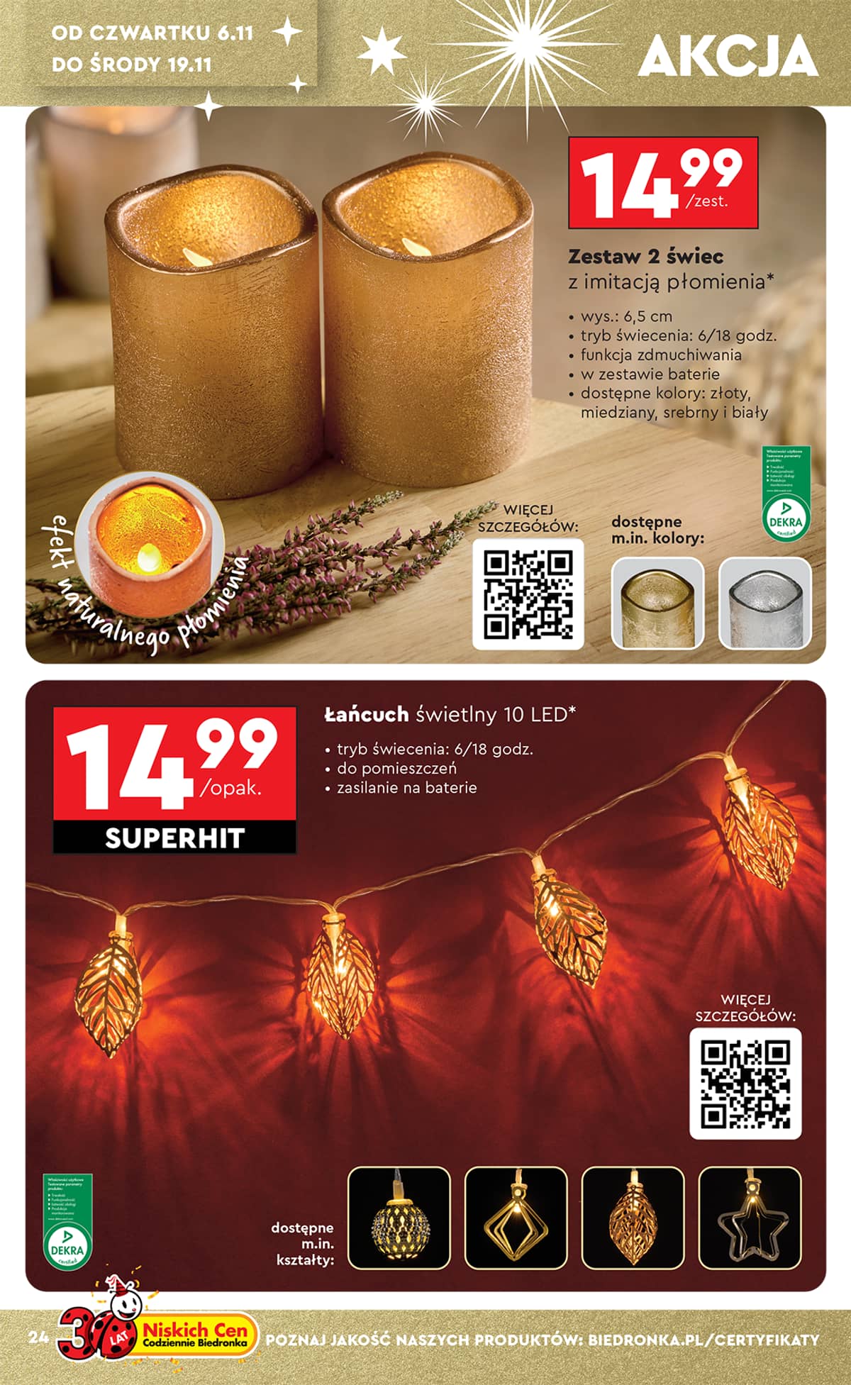 Biedronka - Hity i inspiracje - od 3.11 24 puslapis