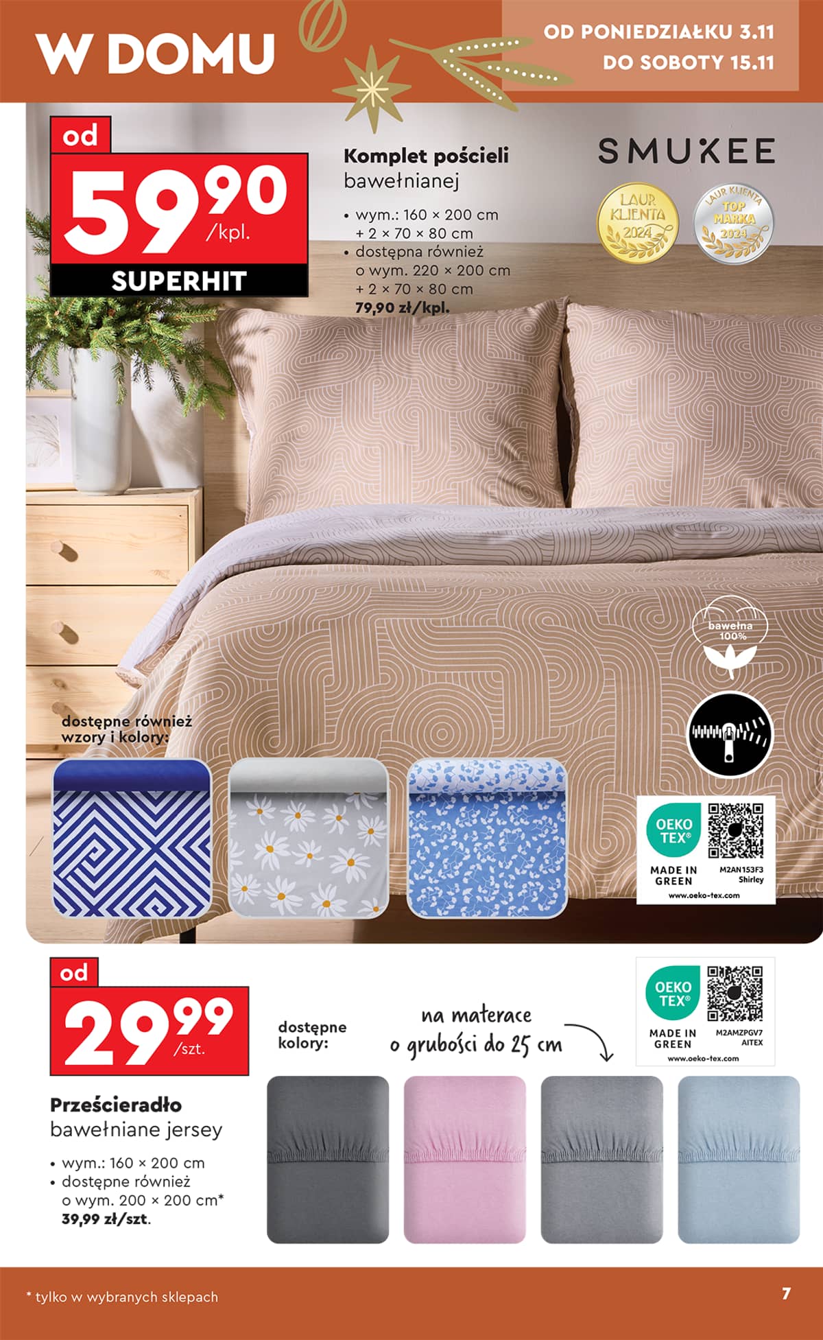 Biedronka - Hity i inspiracje - od 3.11 7 puslapis