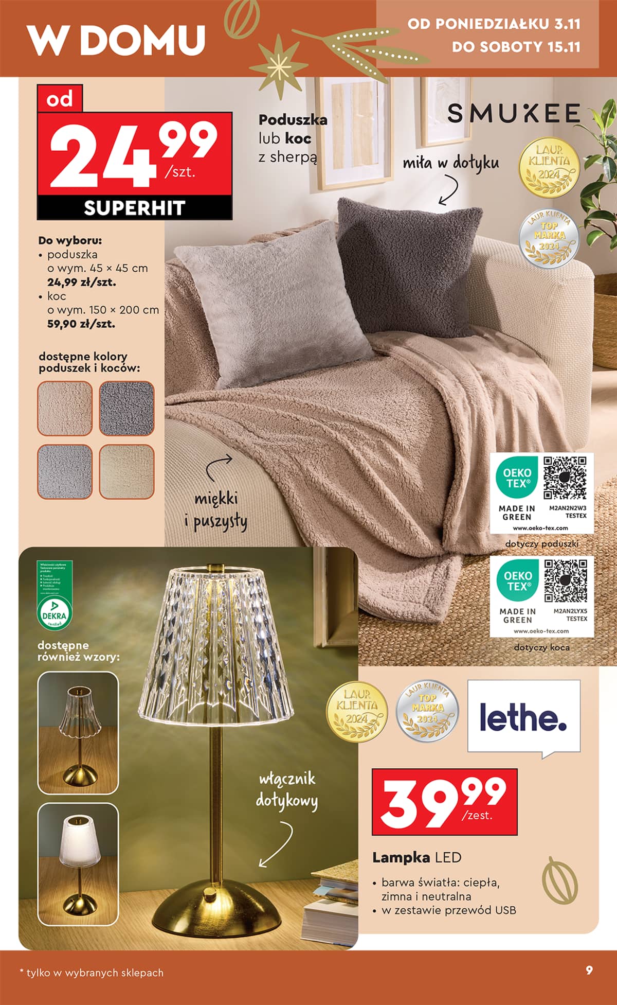 Biedronka - Hity i inspiracje - od 3.11 9 puslapis