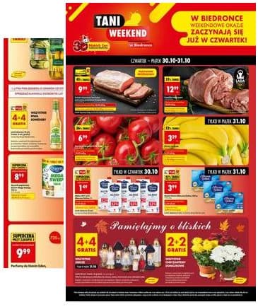 Biedronka - Tani weekend - 30-31.10 2025-10-30 – 2025-10-31