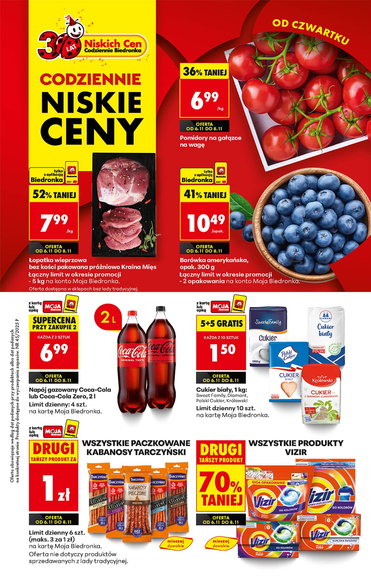 Biedronka - Biedronki niskie ceny P oferta od 06.11 1 puslapis