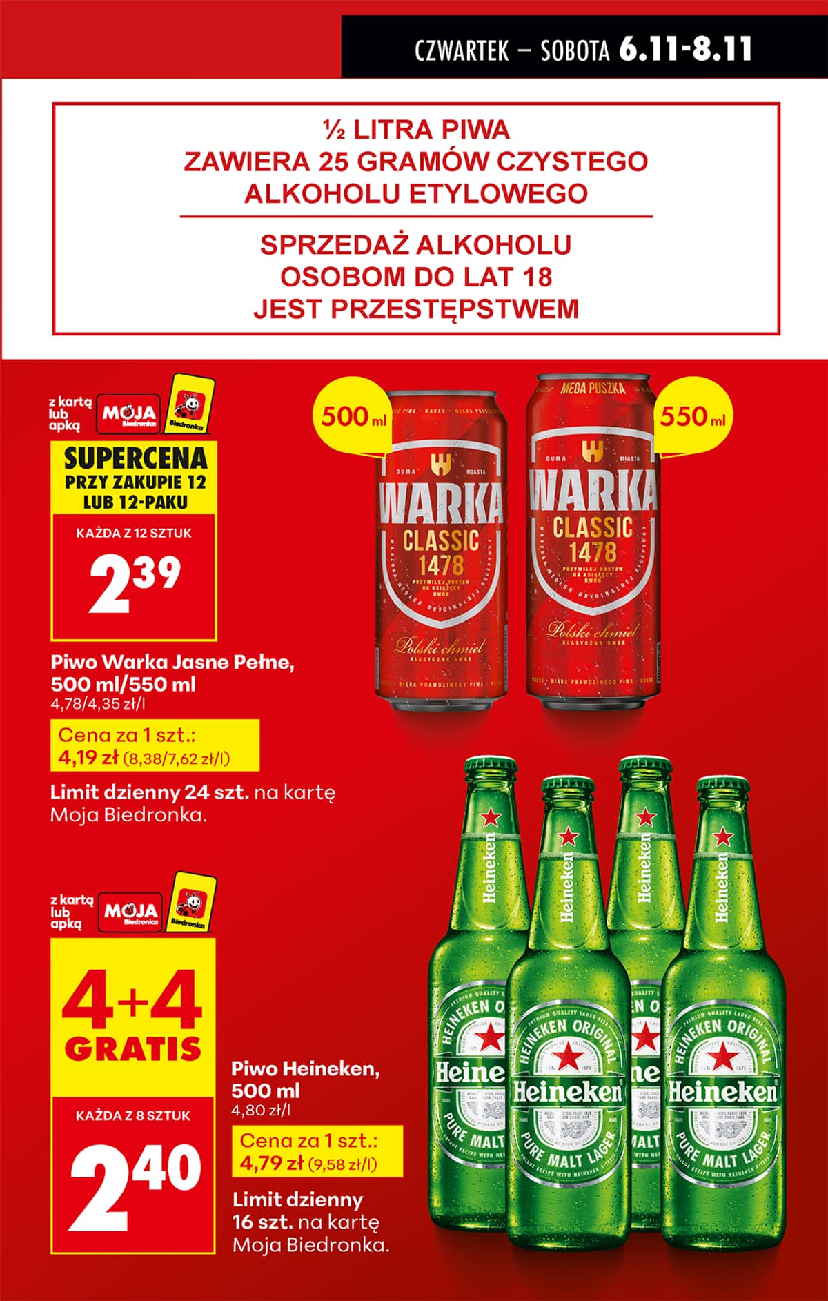 Biedronka - Biedronki niskie ceny P oferta od 06.11 11 puslapis