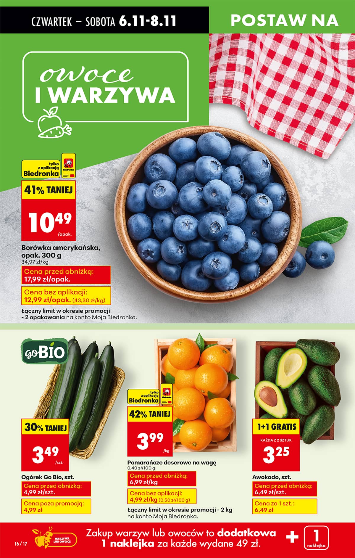 Biedronka - Biedronki niskie ceny P oferta od 06.11 20 puslapis