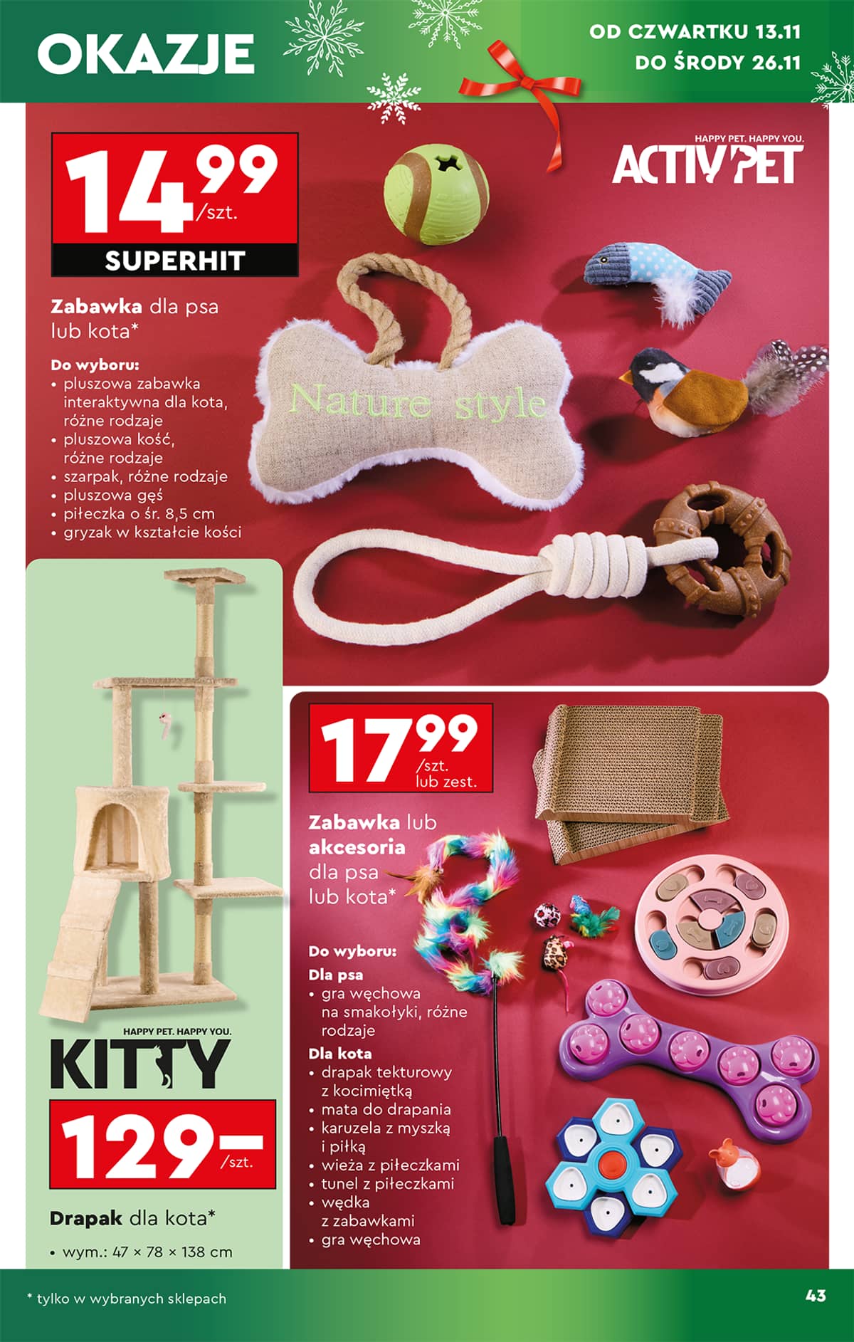 Biedronka - Hity i inspiracje - od 8.11 45 puslapis