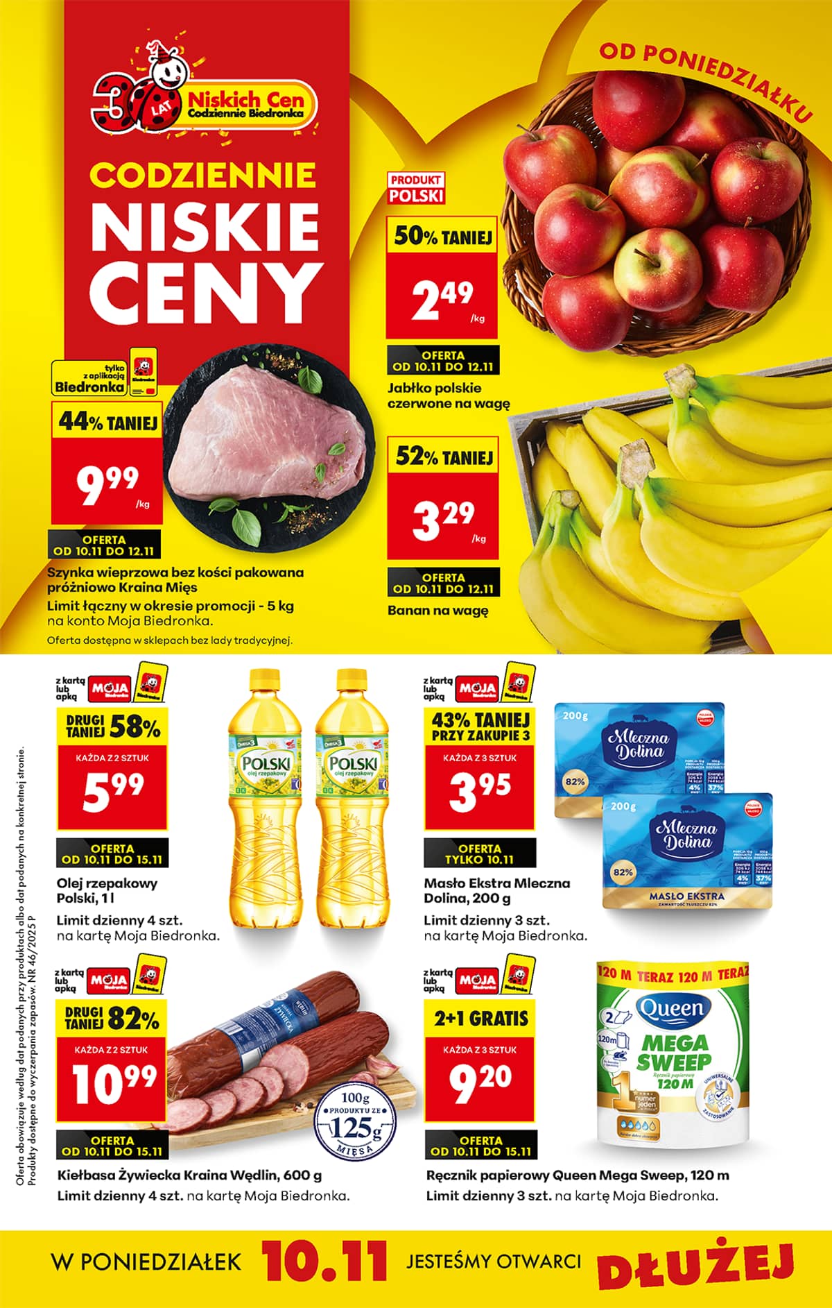 Biedronka - Biedronki niskie ceny P oferta od 10.11 1 puslapis