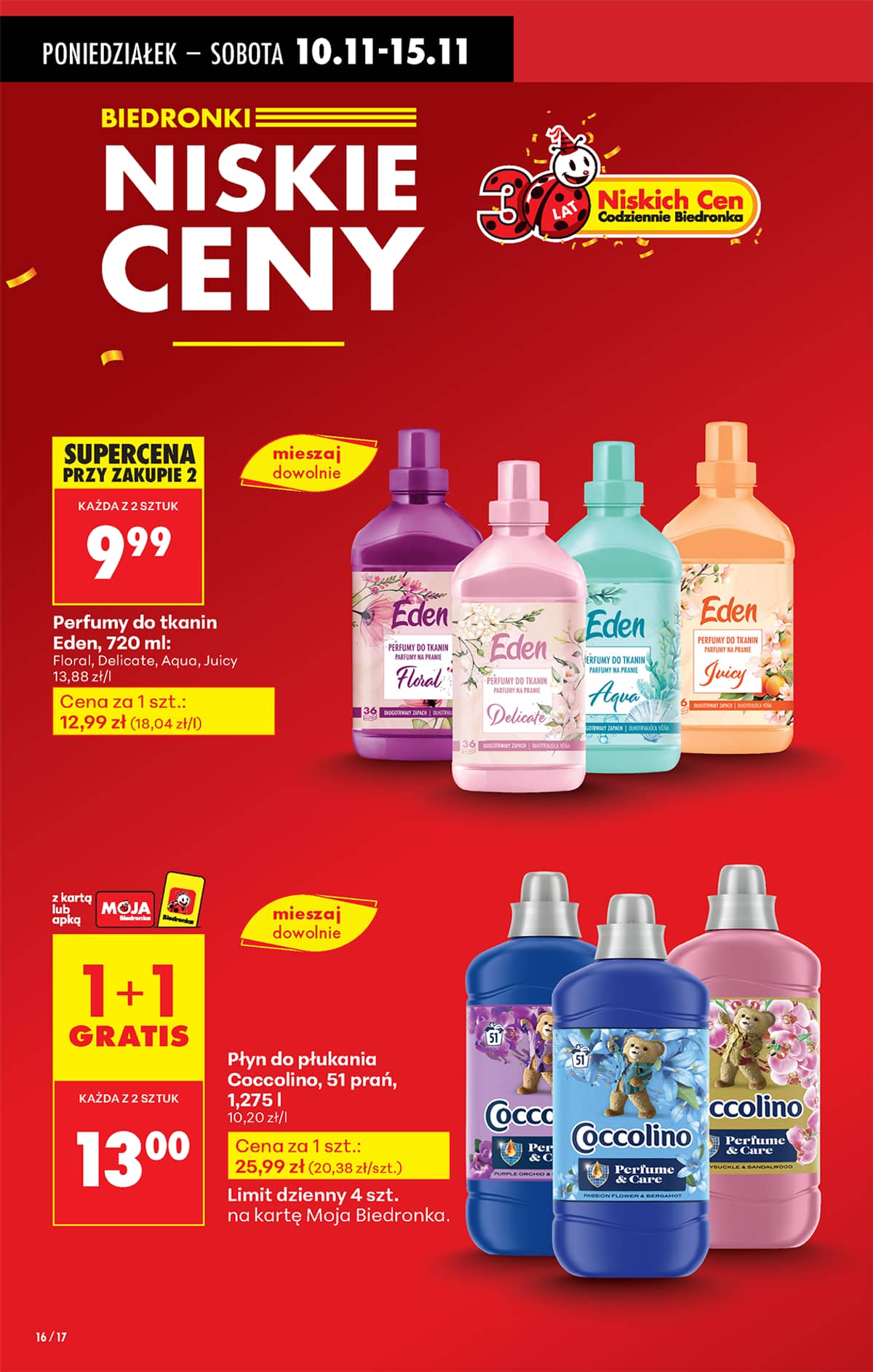Biedronka - Biedronki niskie ceny P oferta od 10.11 18 puslapis