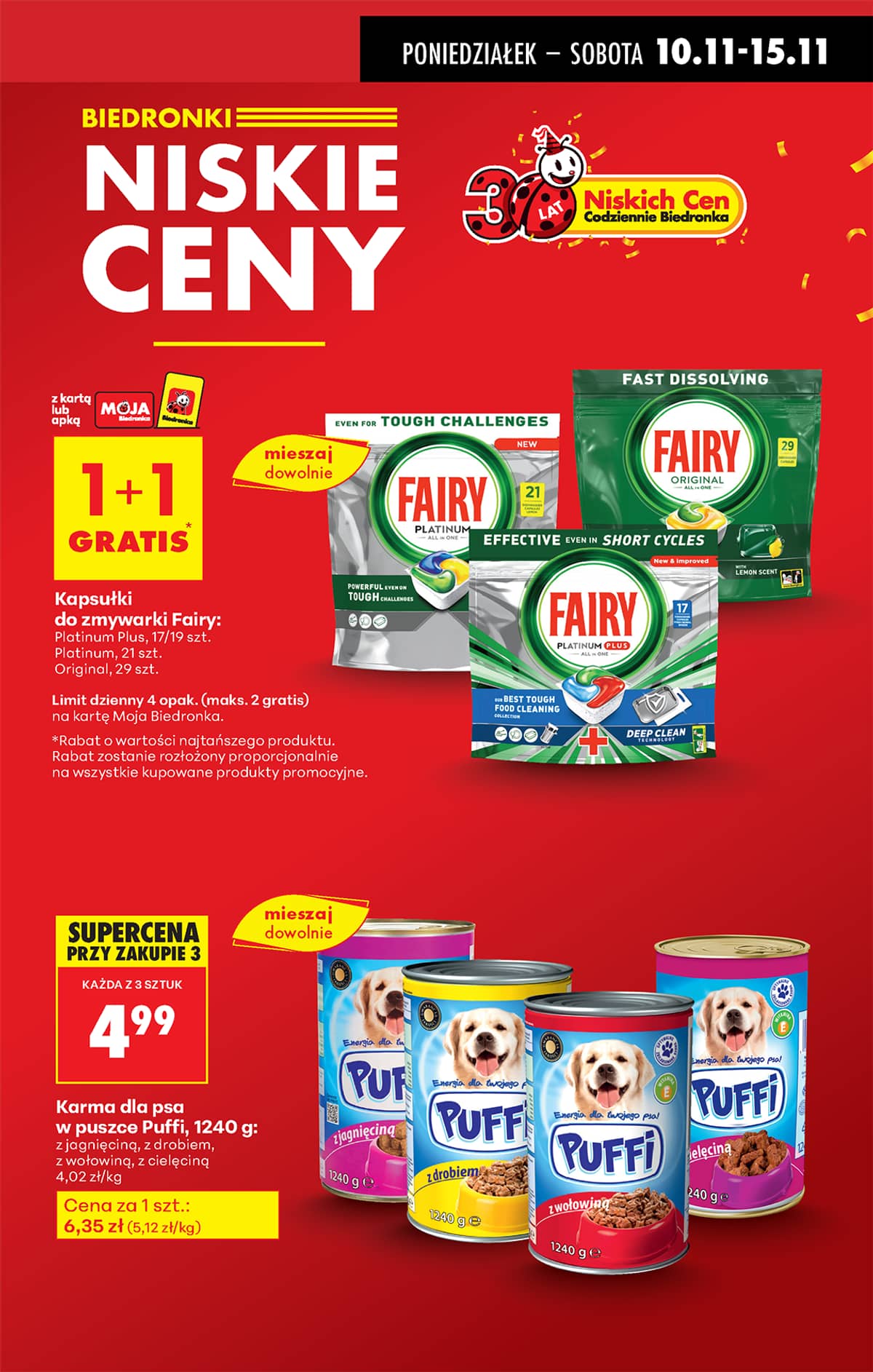 Biedronka - Biedronki niskie ceny P oferta od 10.11 19 puslapis