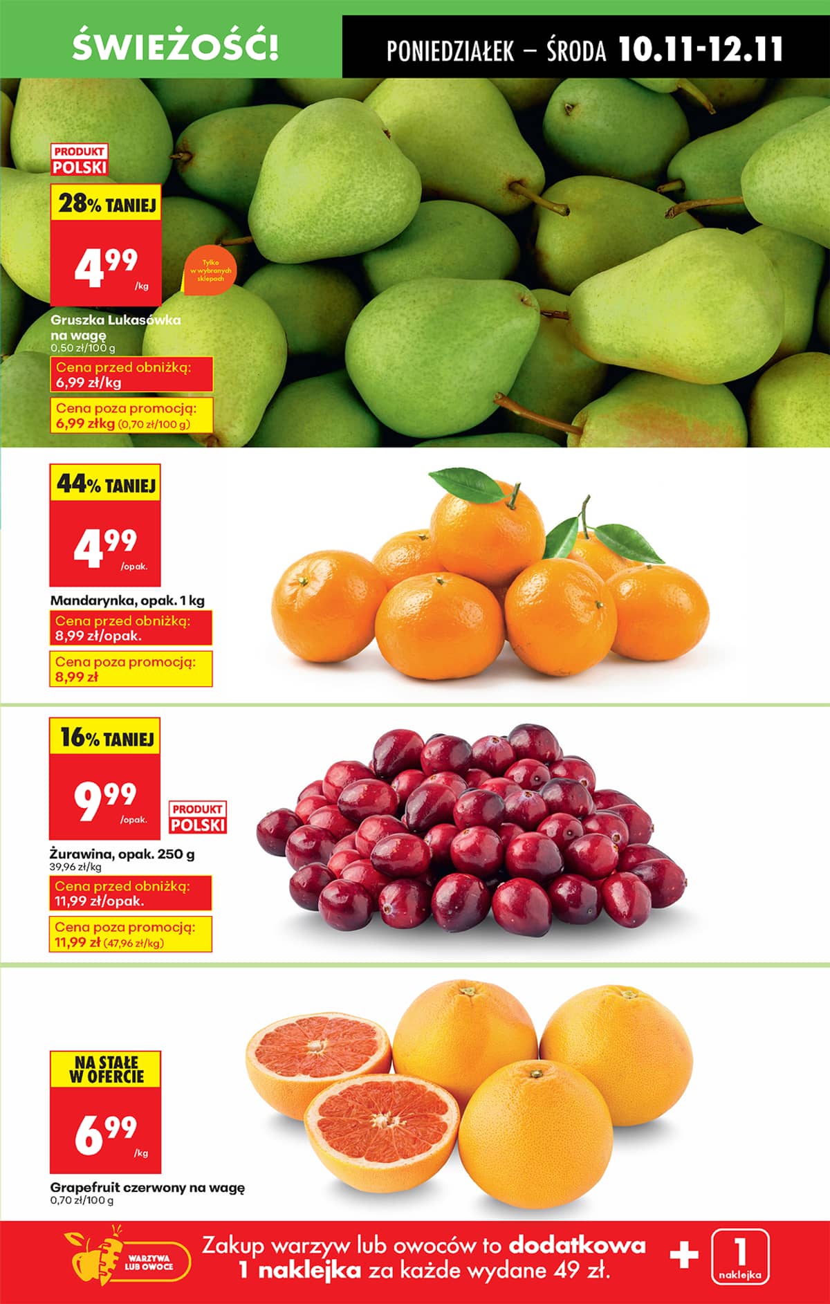 Biedronka - Biedronki niskie ceny P oferta od 10.11 25 puslapis