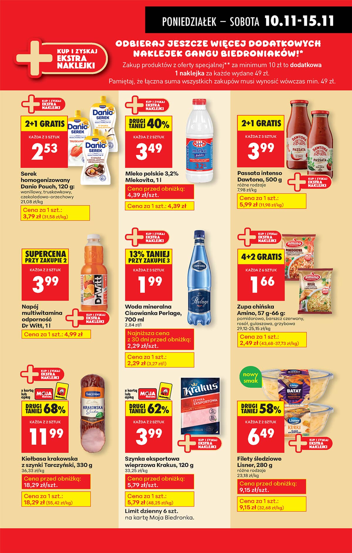 Biedronka - Biedronki niskie ceny P oferta od 10.11 45 puslapis