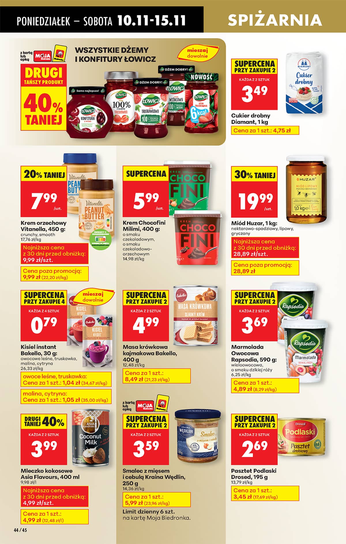 Biedronka - Biedronki niskie ceny P oferta od 10.11 56 puslapis