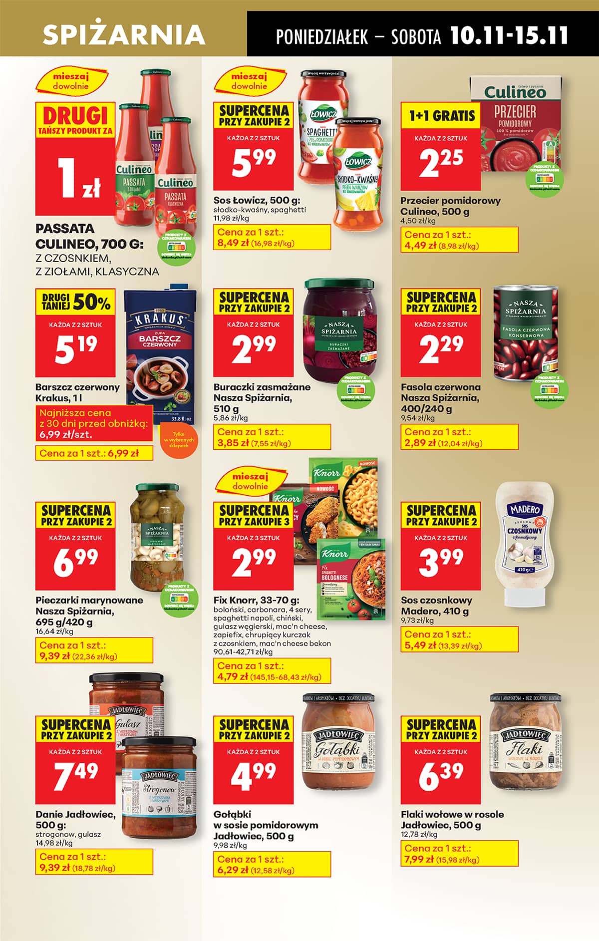 Biedronka - Biedronki niskie ceny P oferta od 10.11 57 puslapis