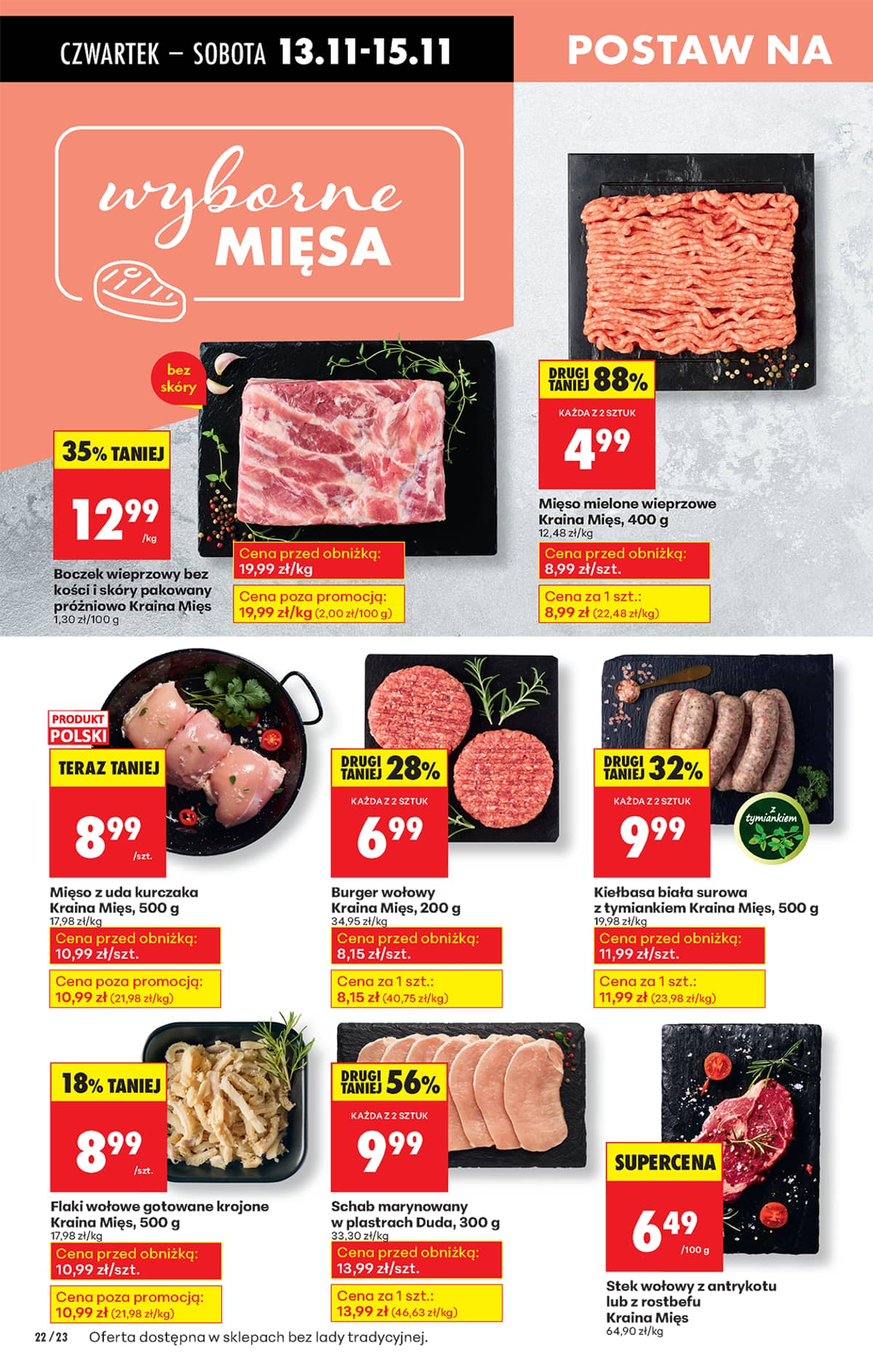 Biedronka - Biedronki niskie ceny P oferta od 13.11 26 puslapis