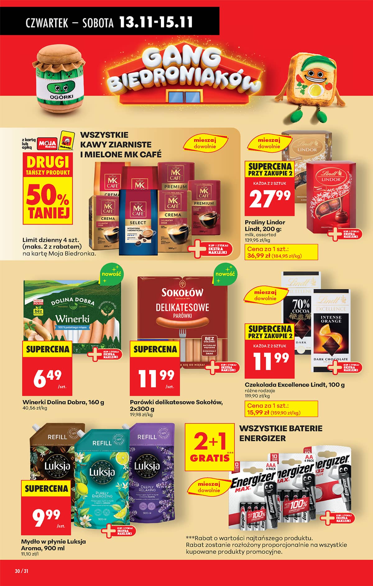 Biedronka - Biedronki niskie ceny P oferta od 13.11 36 puslapis