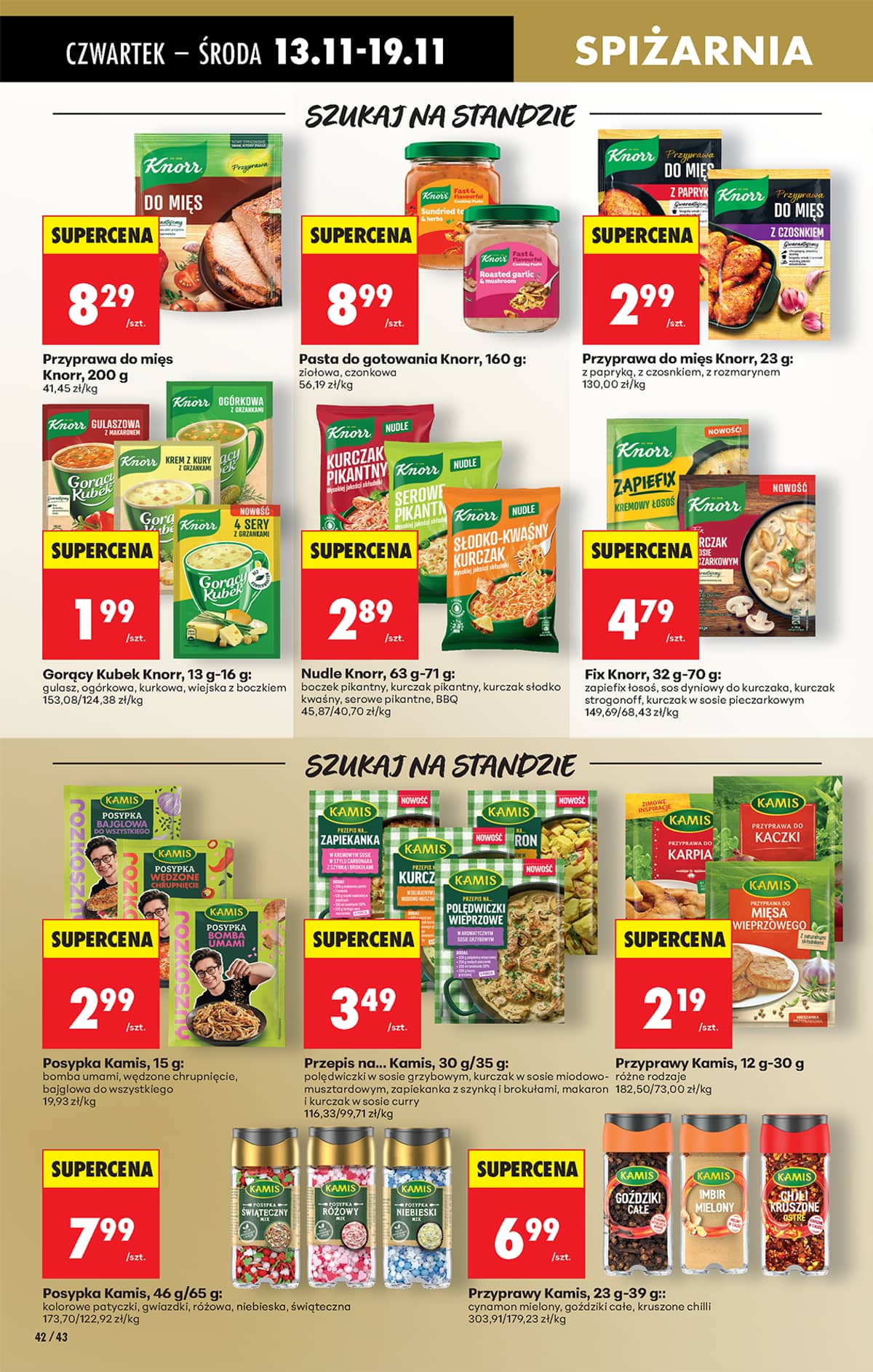 Biedronka - Biedronki niskie ceny P oferta od 13.11 62 puslapis