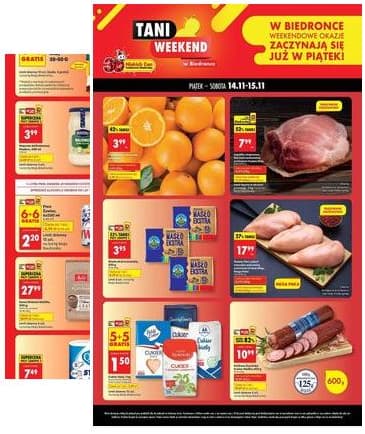 Biedronka - Tani weekend - 14-15.11 2025-11-14 – 2025-11-15